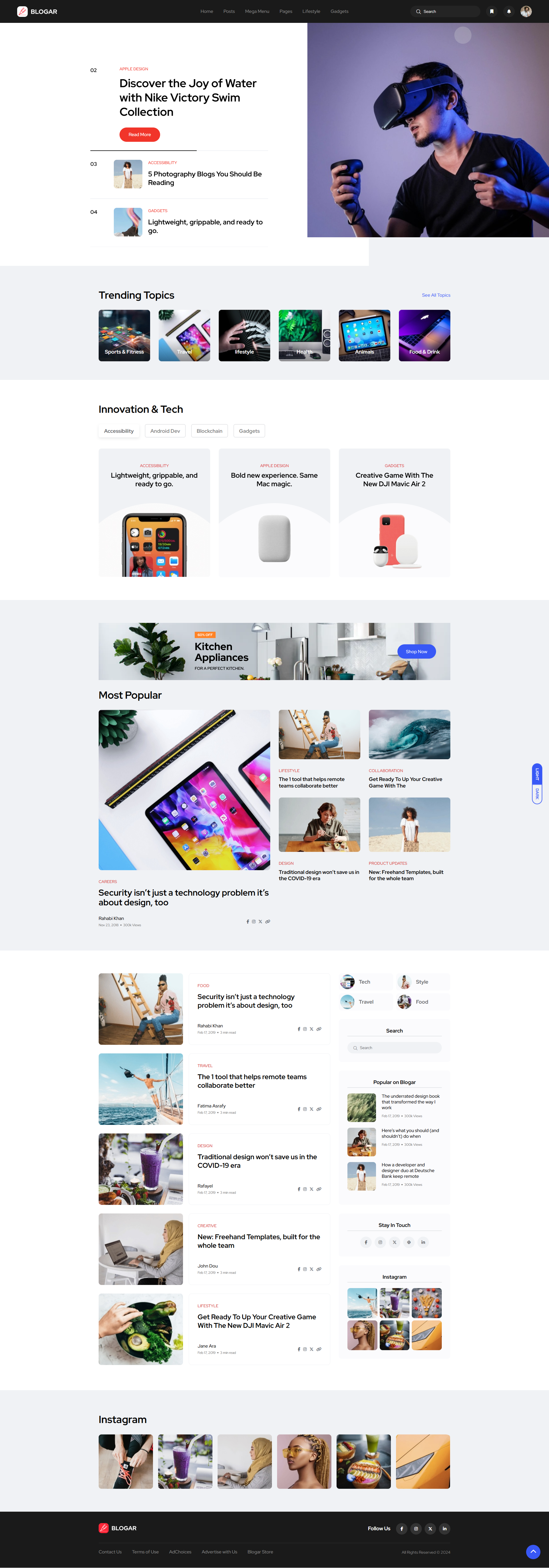 Blogar:Creative Blog