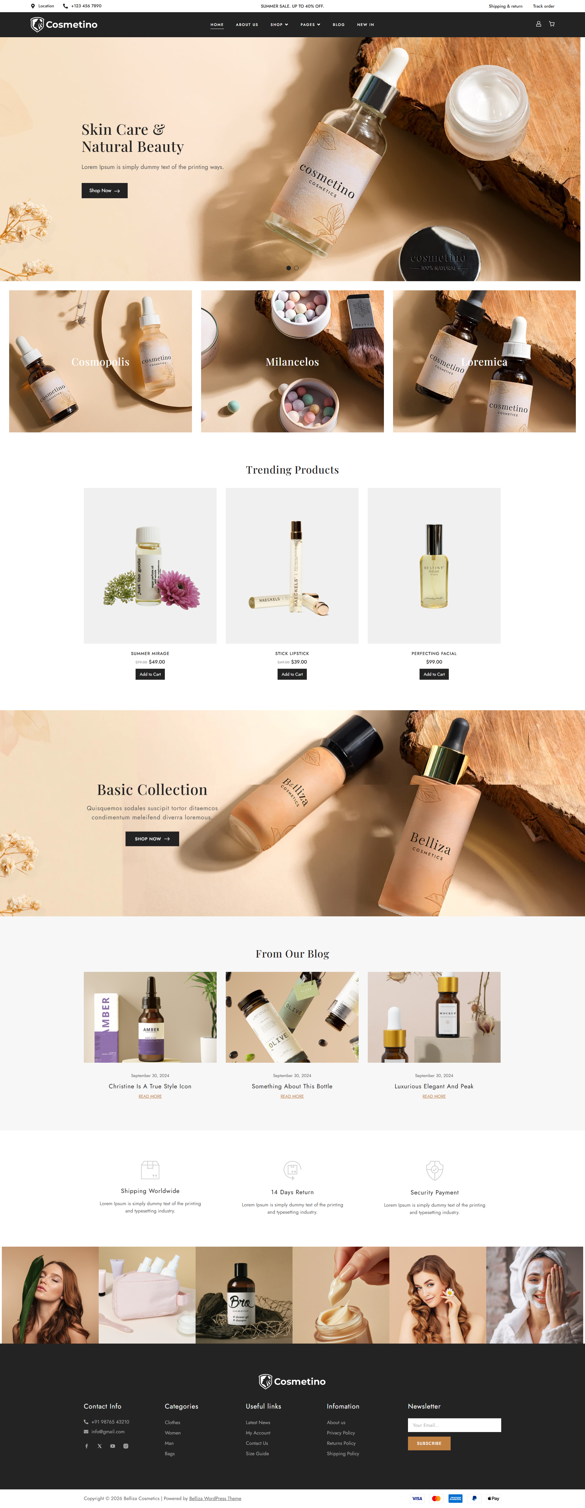 BellizaWP -Cosmetics