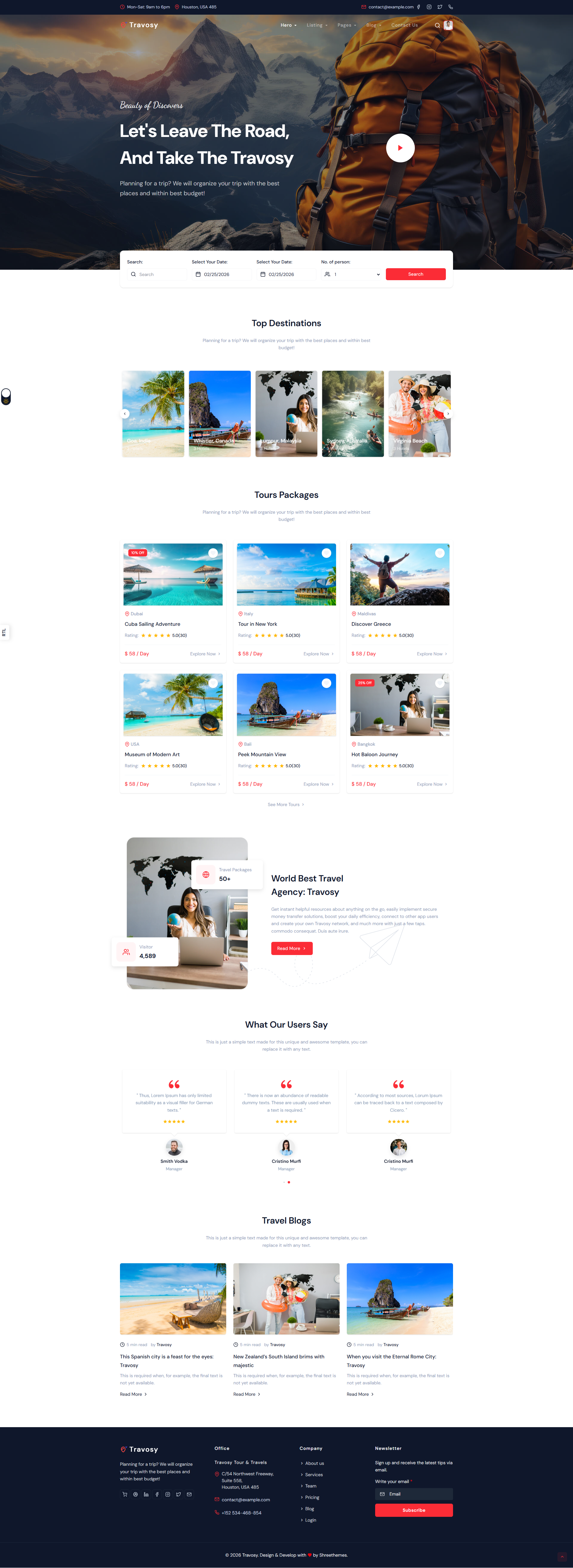 Travosy-Tour & Travels Agency 1