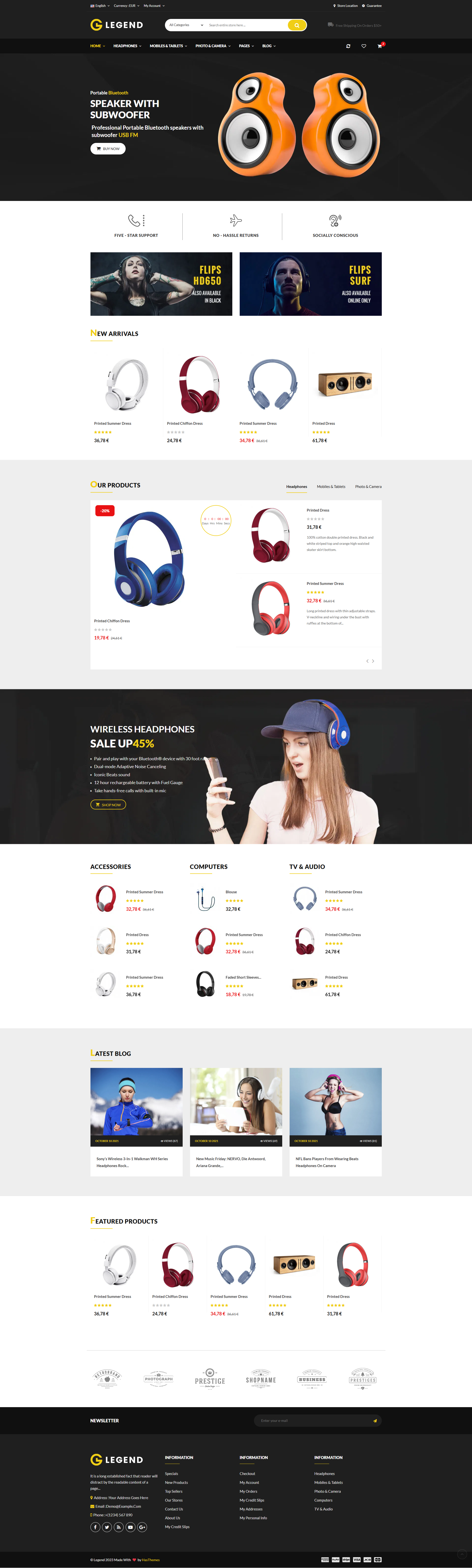 Legend - Electronics shop