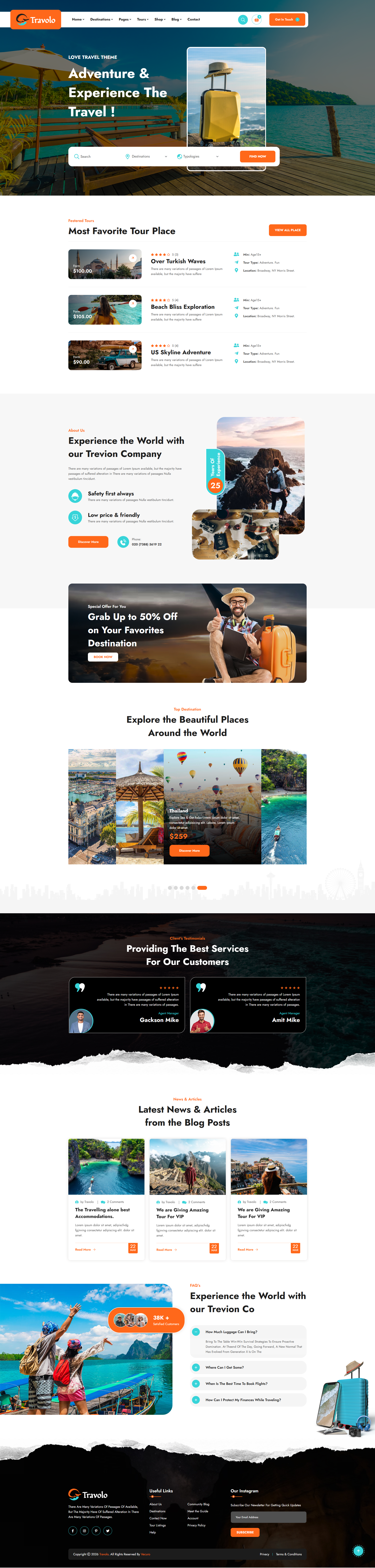 Travolo - Travel Agency & Tour Booking 6