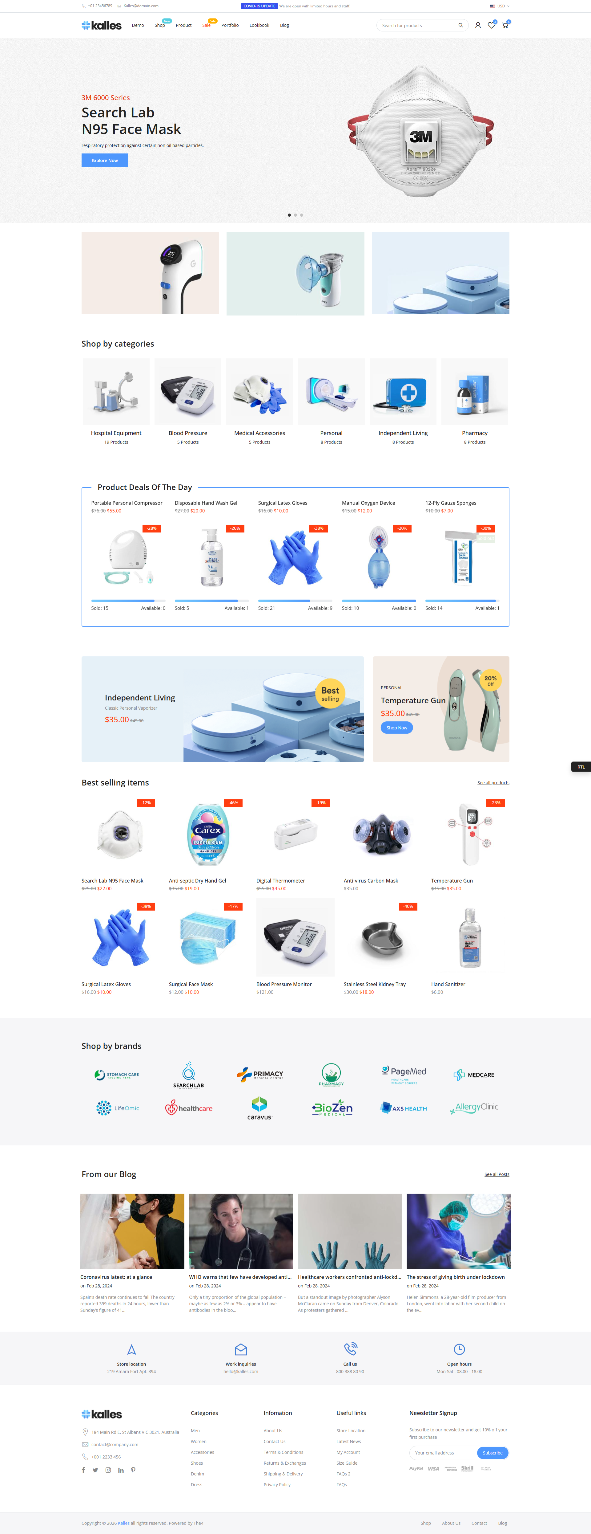 Kalles-Medical products