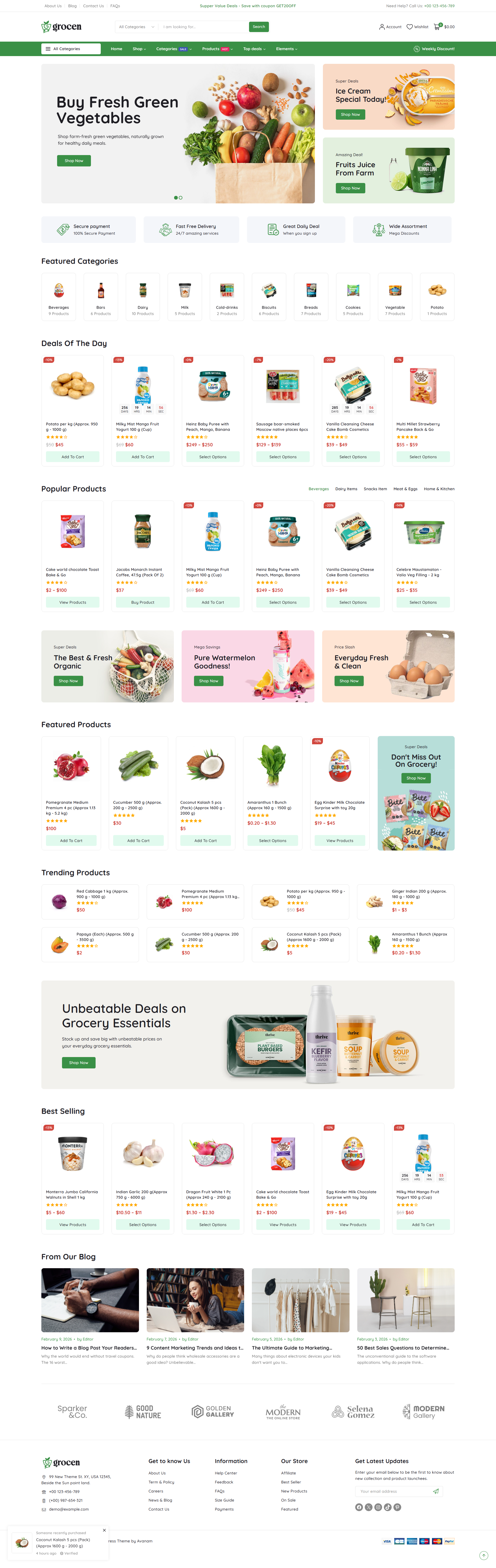 Grocen - Grocery Supermarket 5