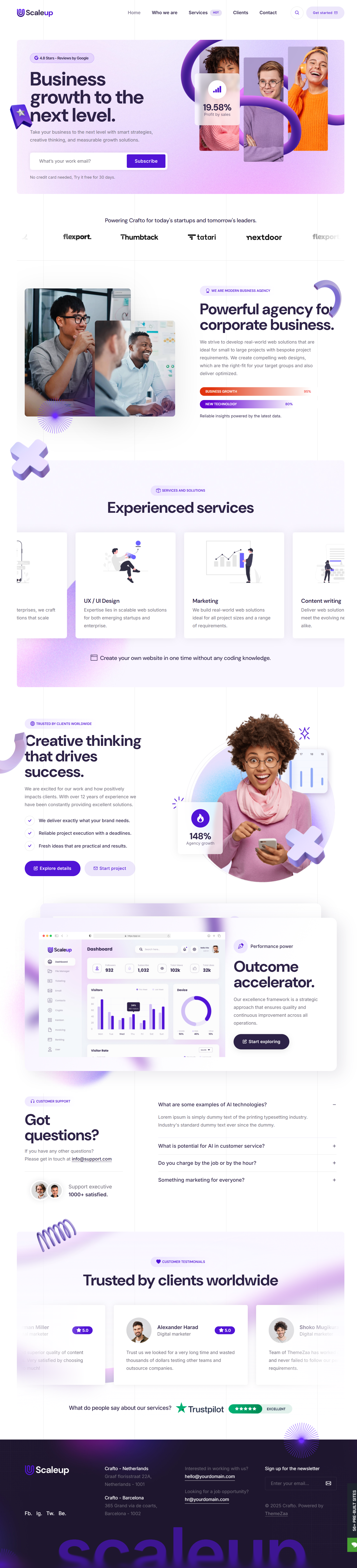 Crafto - Modern Business Theme