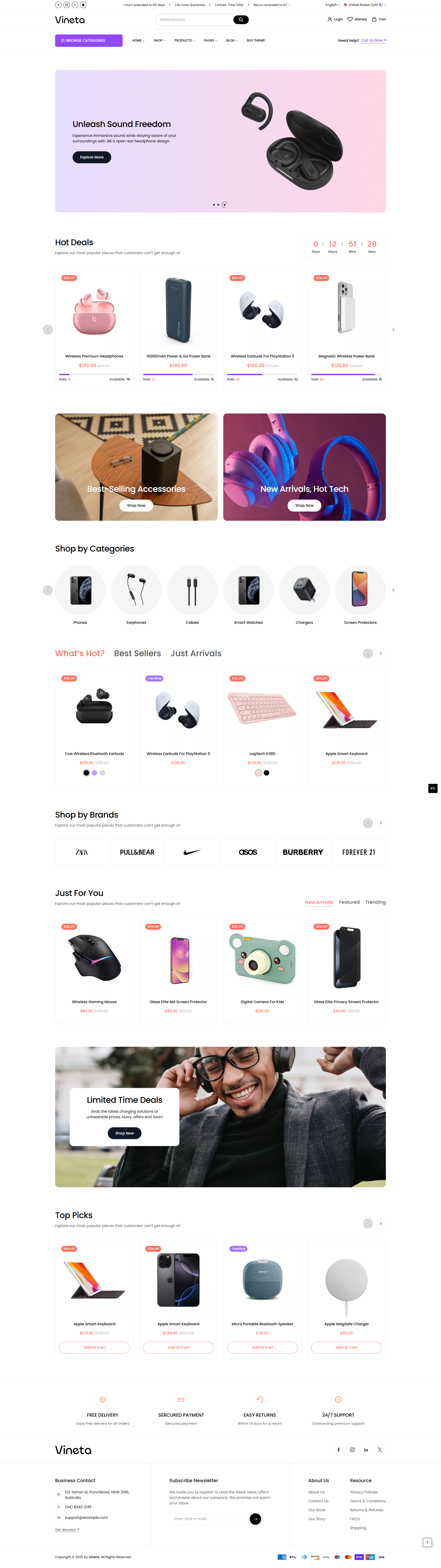 Vineta-Electric Accessories