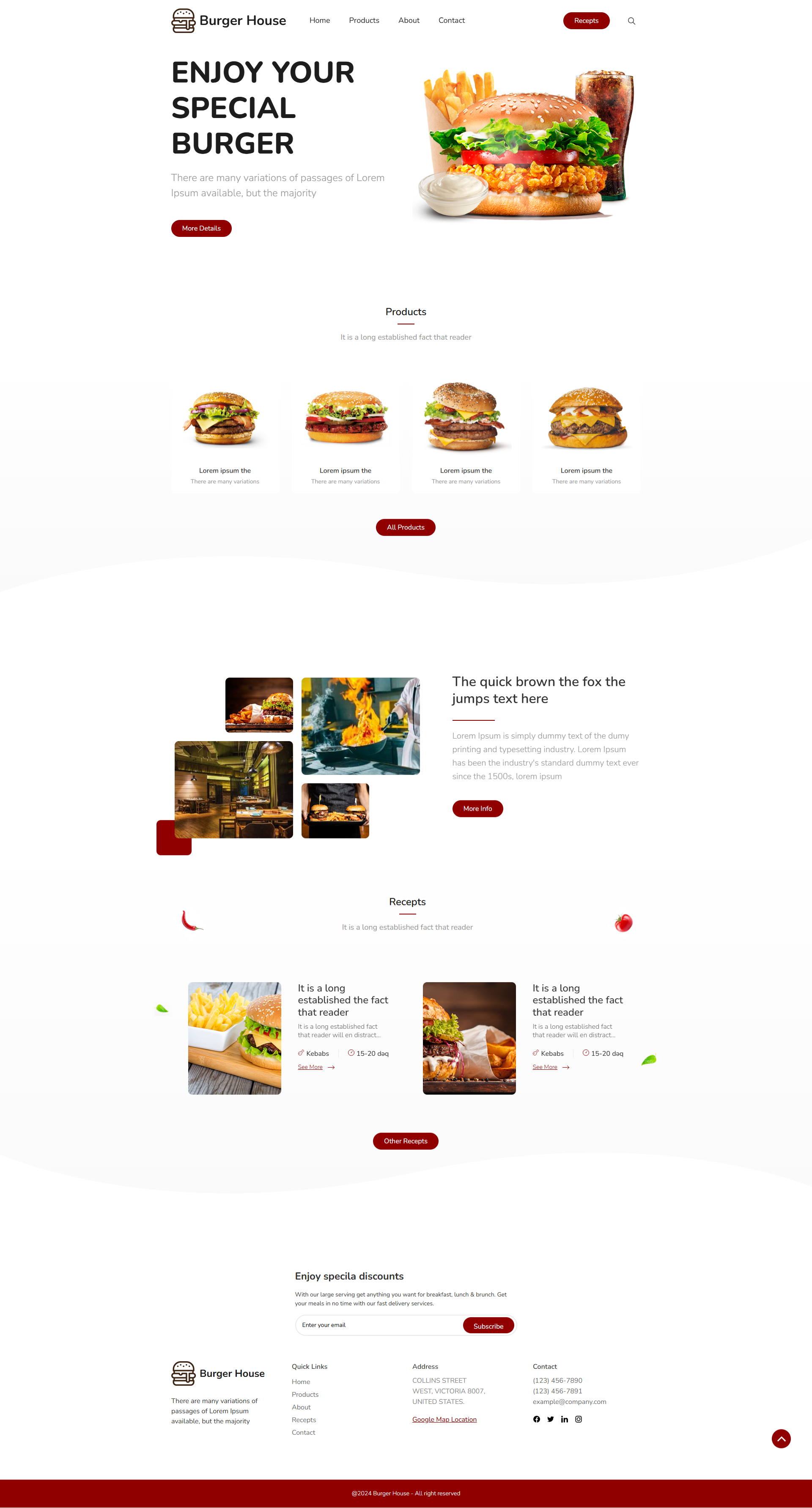 Burger  House- Restaurant