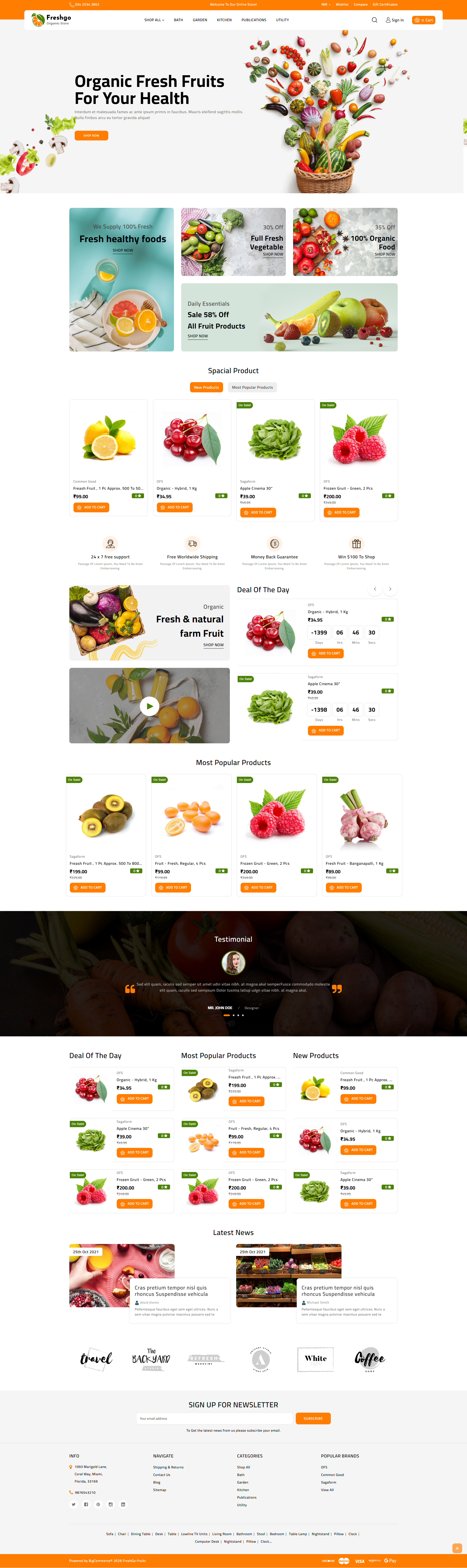 FreshGo - Organic & Supermarket 2