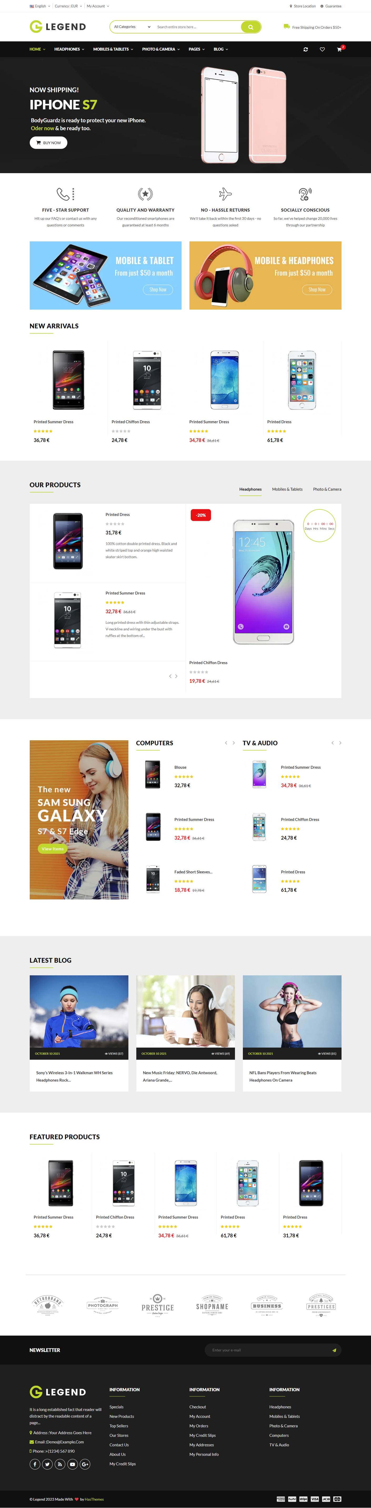 Legend - Electronic shop 2