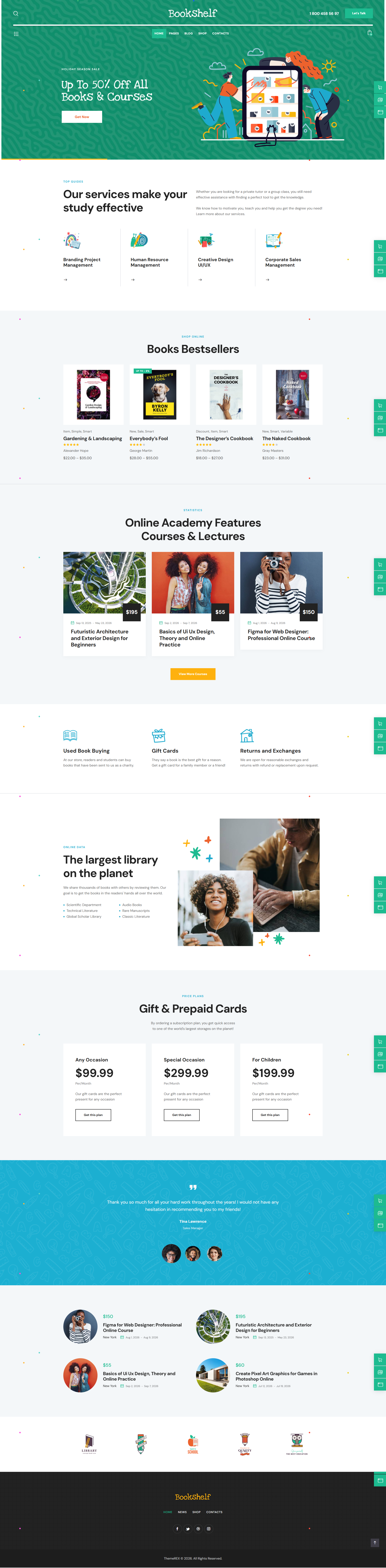 Bookshelf -Books store