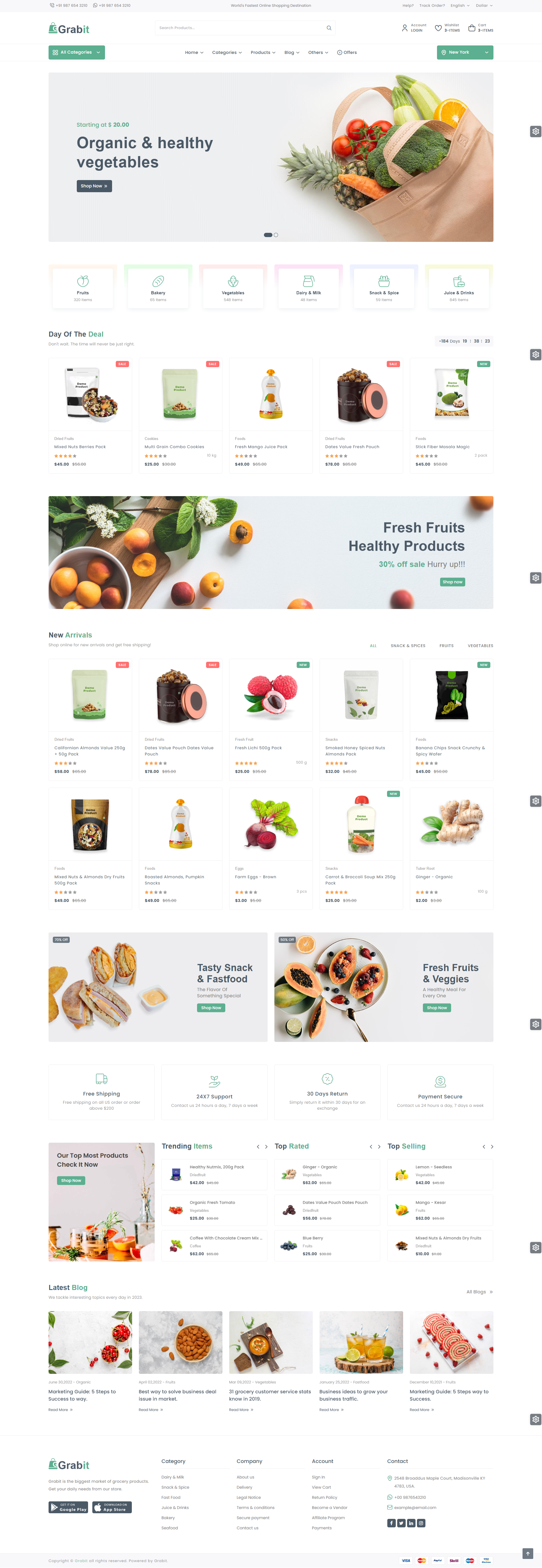 Grabit - Multipurpose store