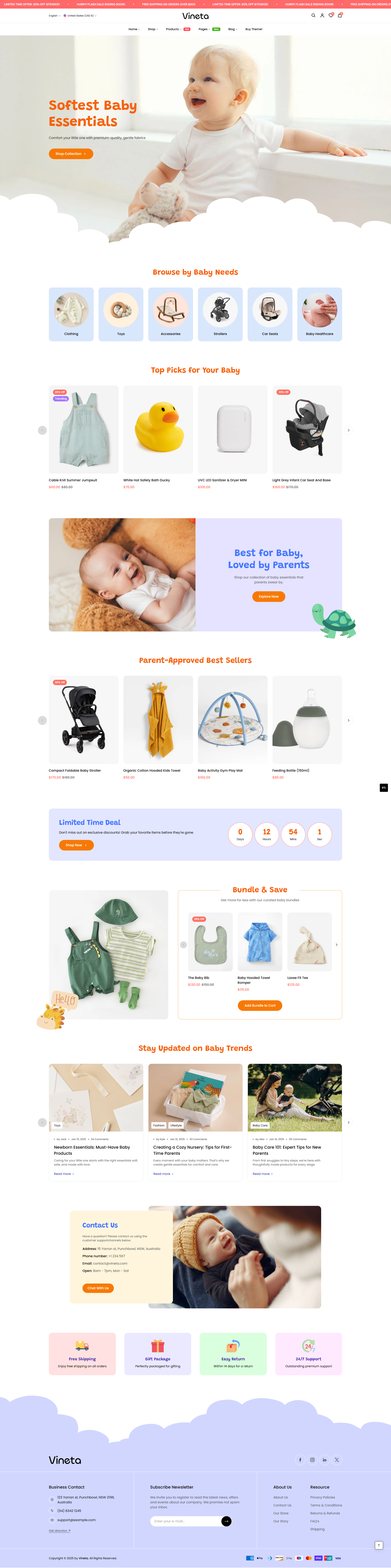 Vineta-Baby essientials