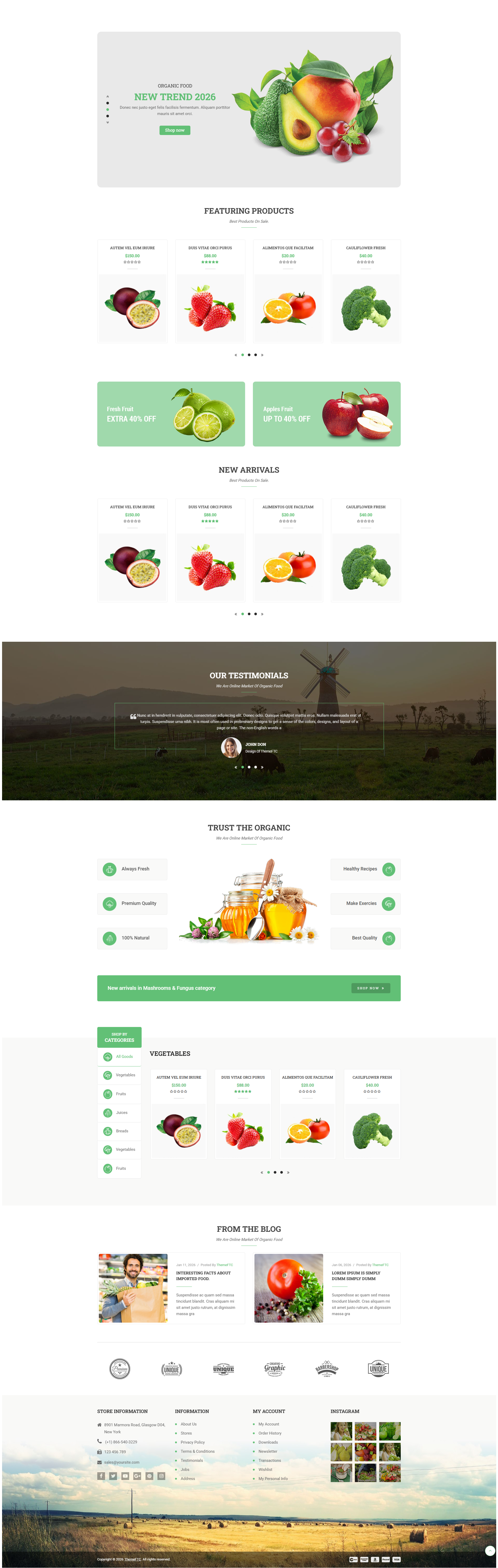 Organico -Organic Food 3