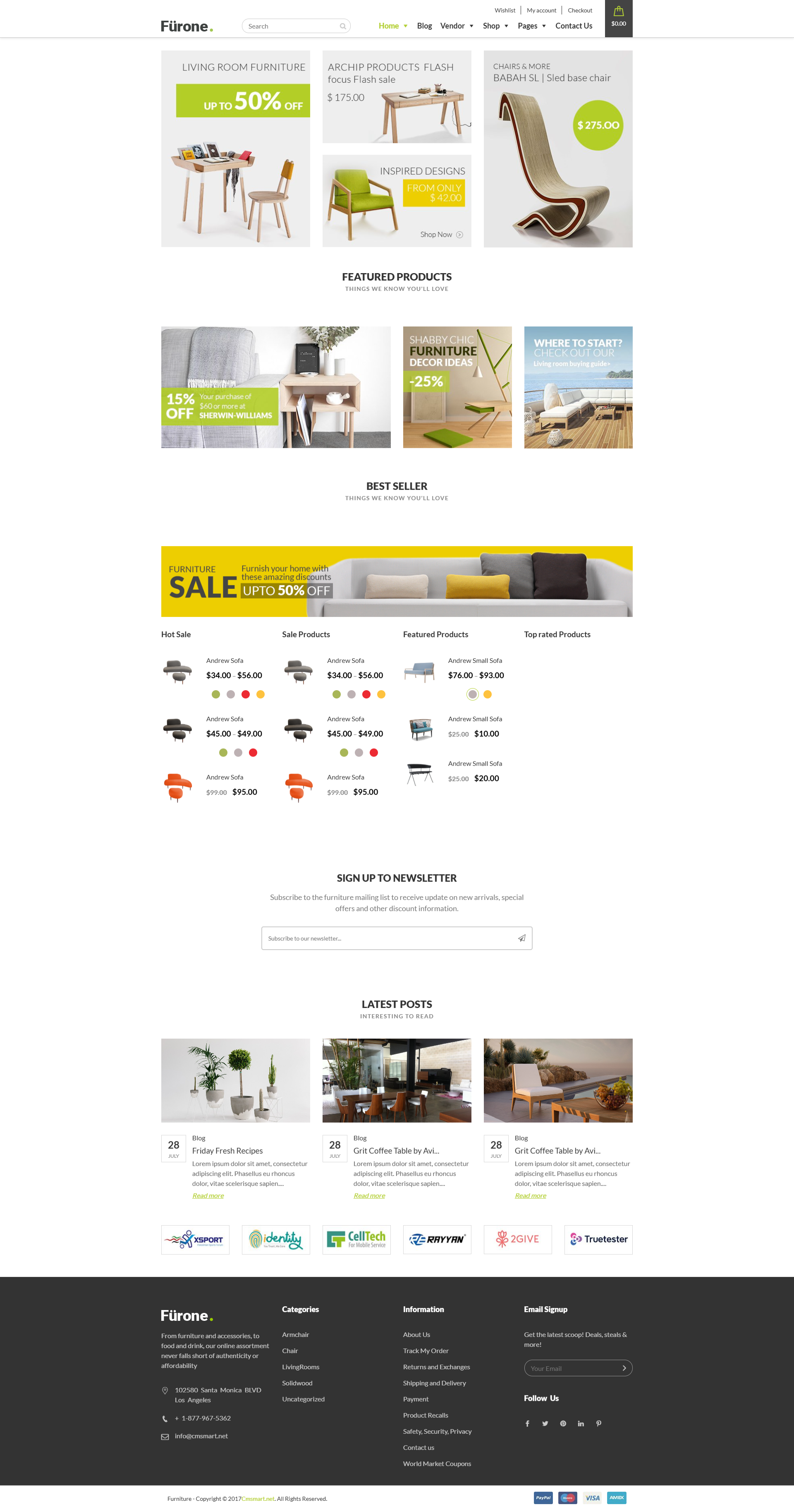 Furnione - Furniture Store 1