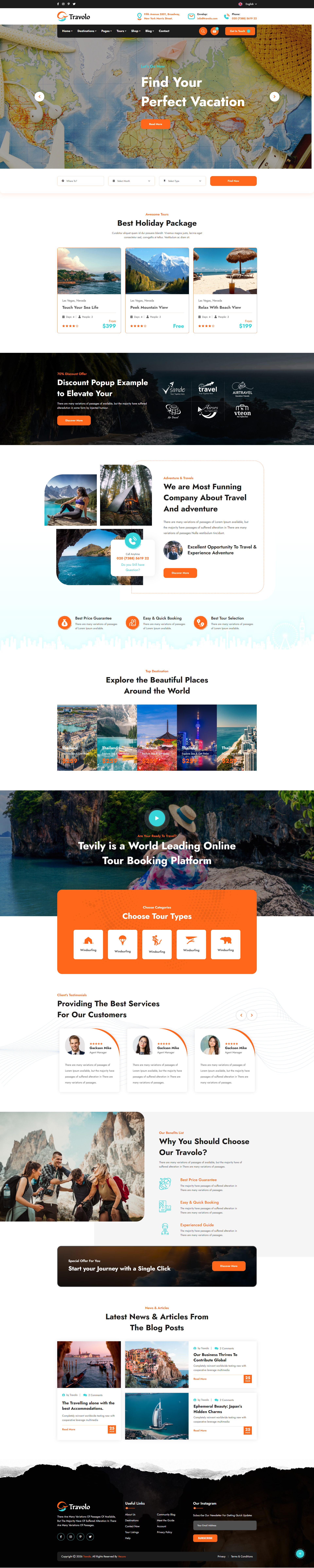 Travolo - Travel Agency & Tour Booking 5