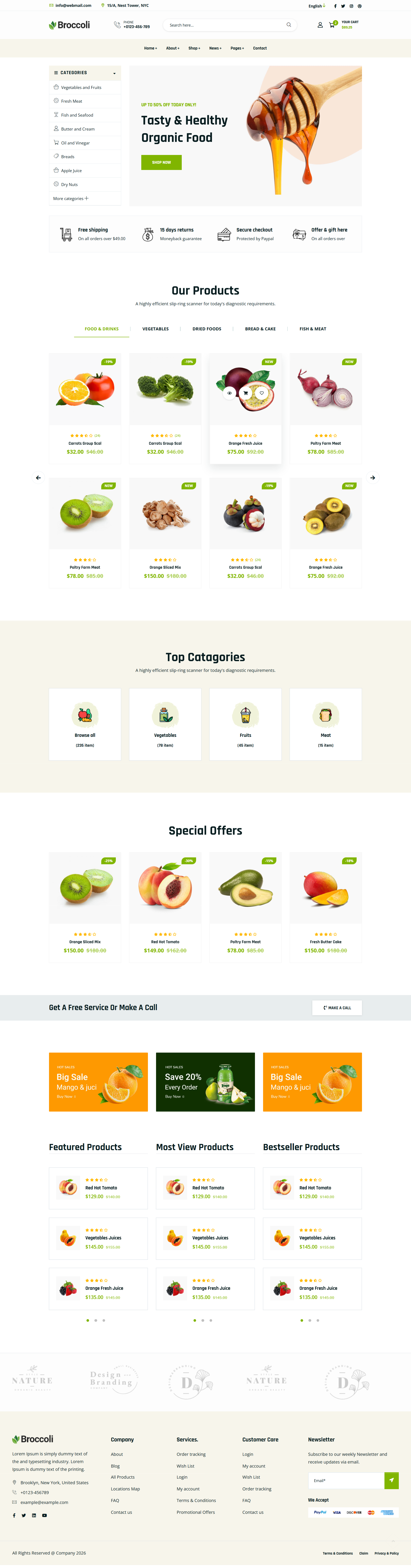 Broccoli - Organic Food2