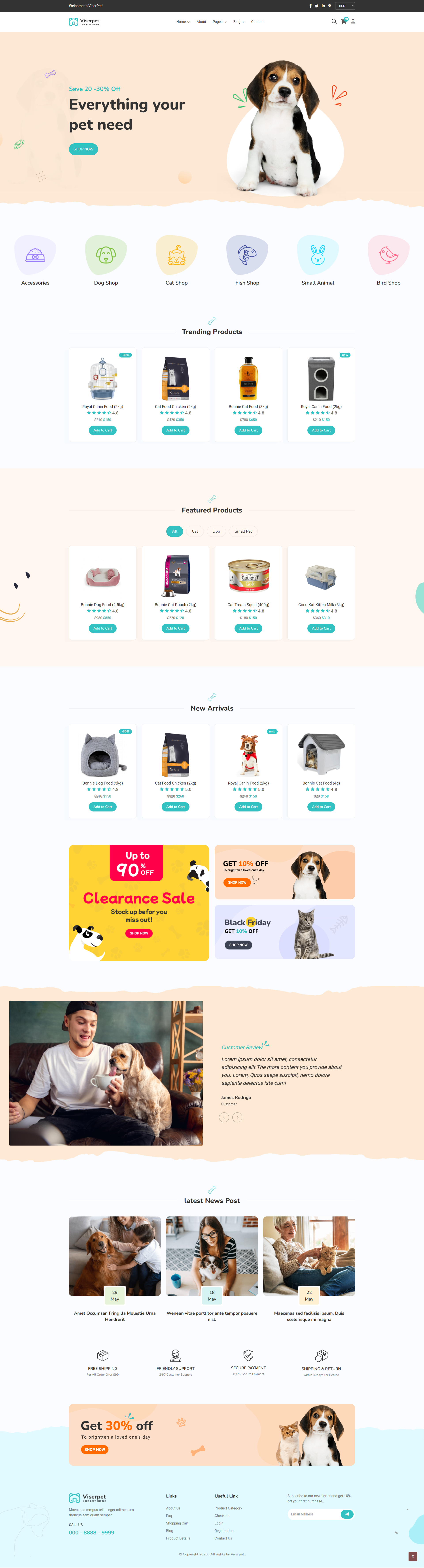 Viserpet - Pet Shop & Food 1