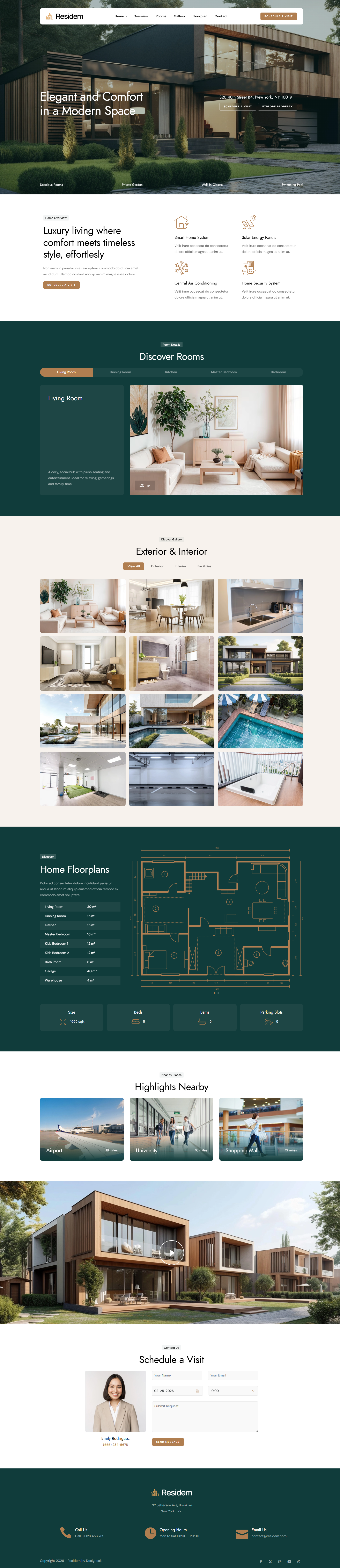 Residem - Single Property Theme 1