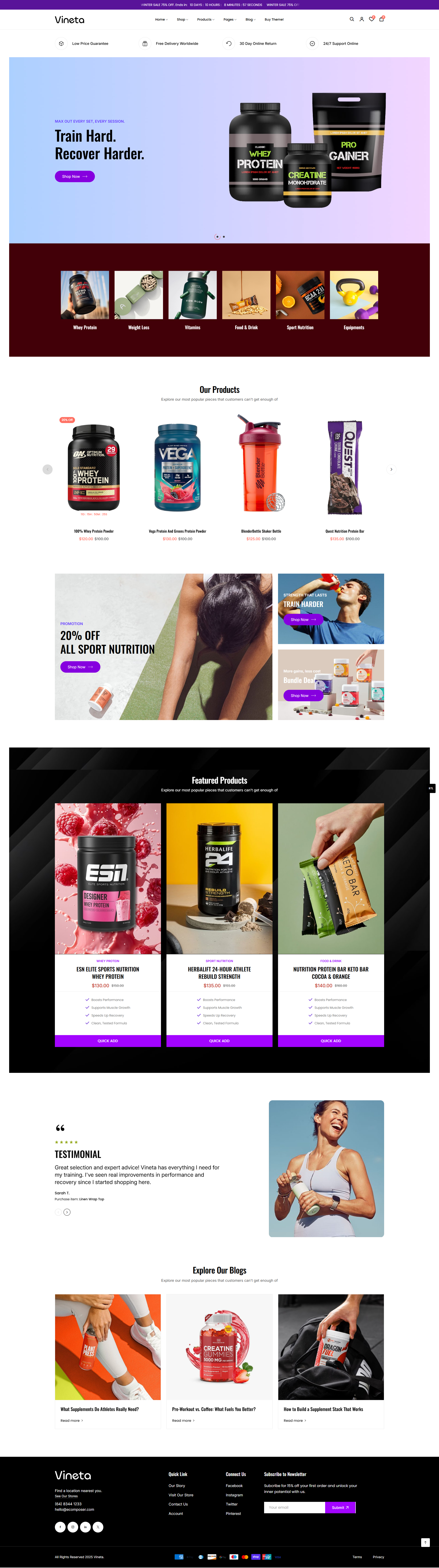 Vineta-Health Supplements