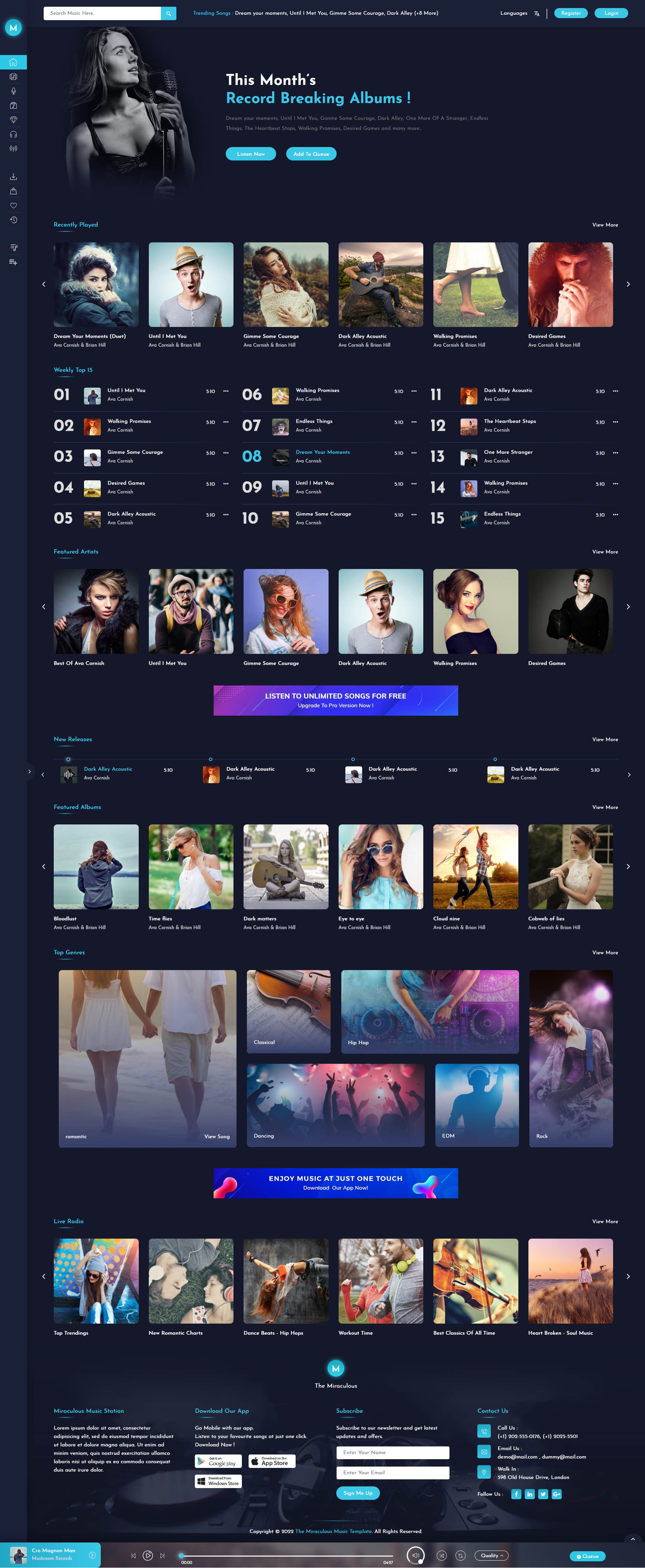 Miraculous -Online Music Store