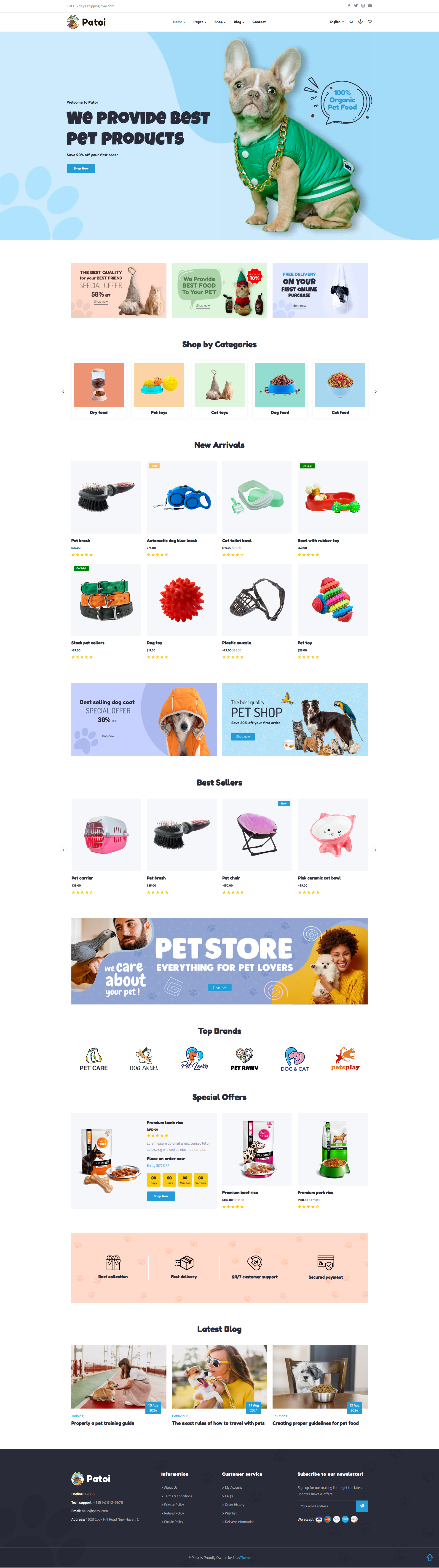 Patoi - Pet Care Shop