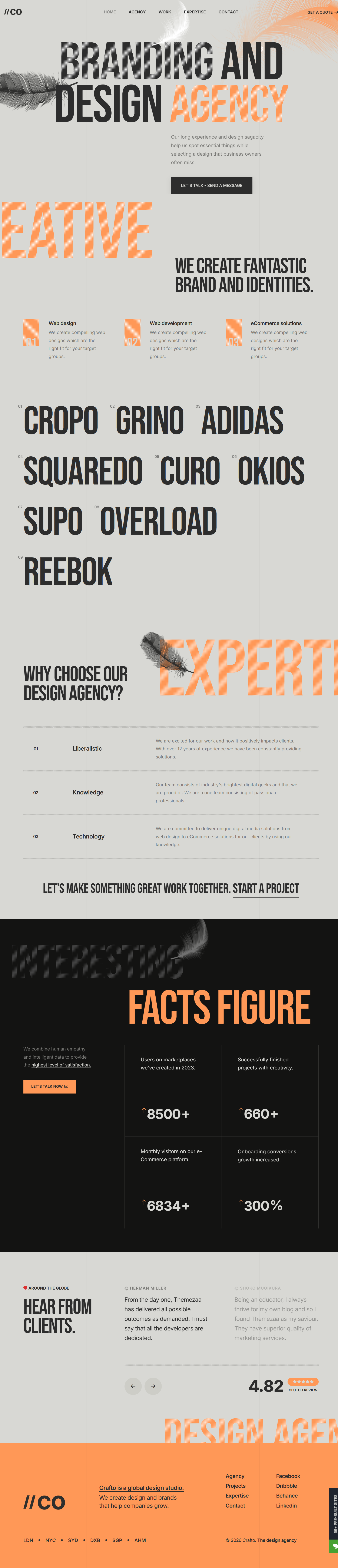 Crafto - Design Agency Theme