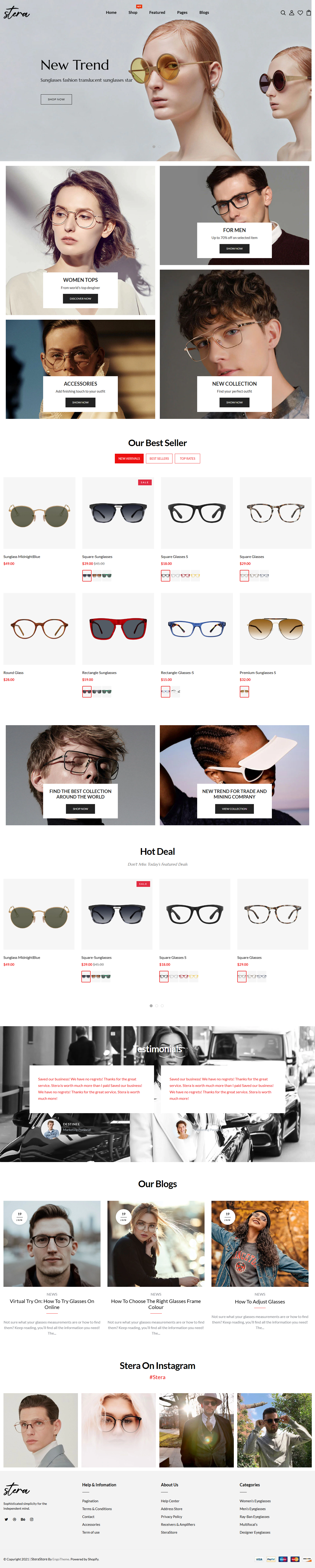 Stera - Modern EyeGlasses