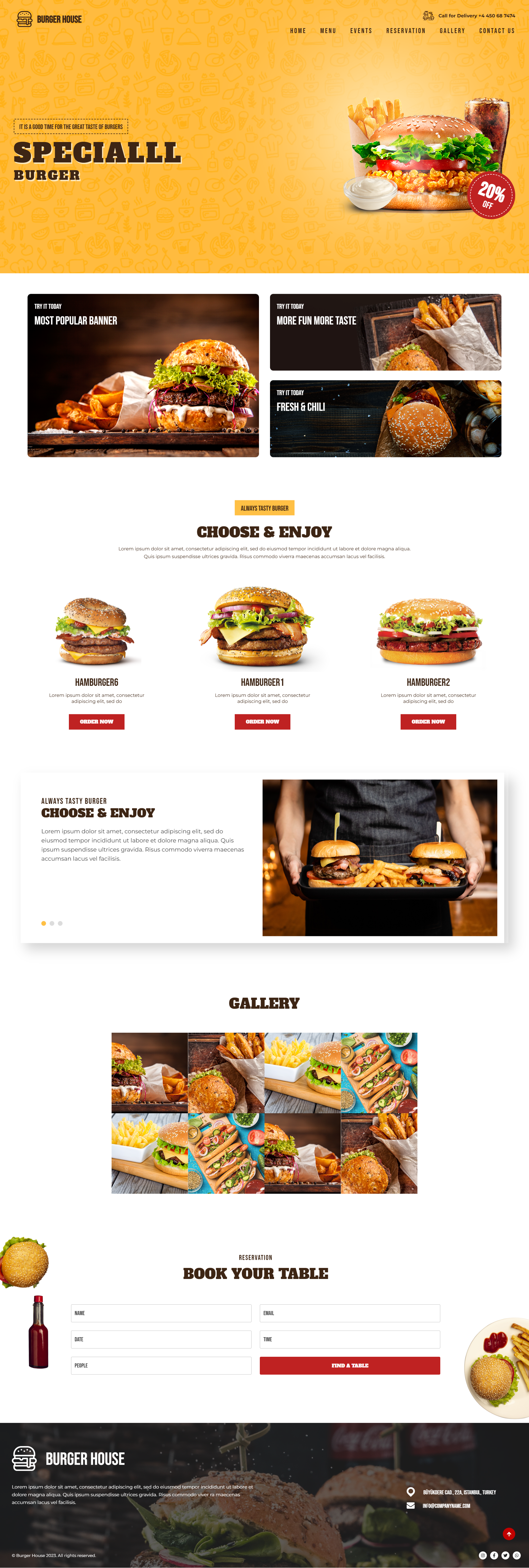 Burger House-Reasurant