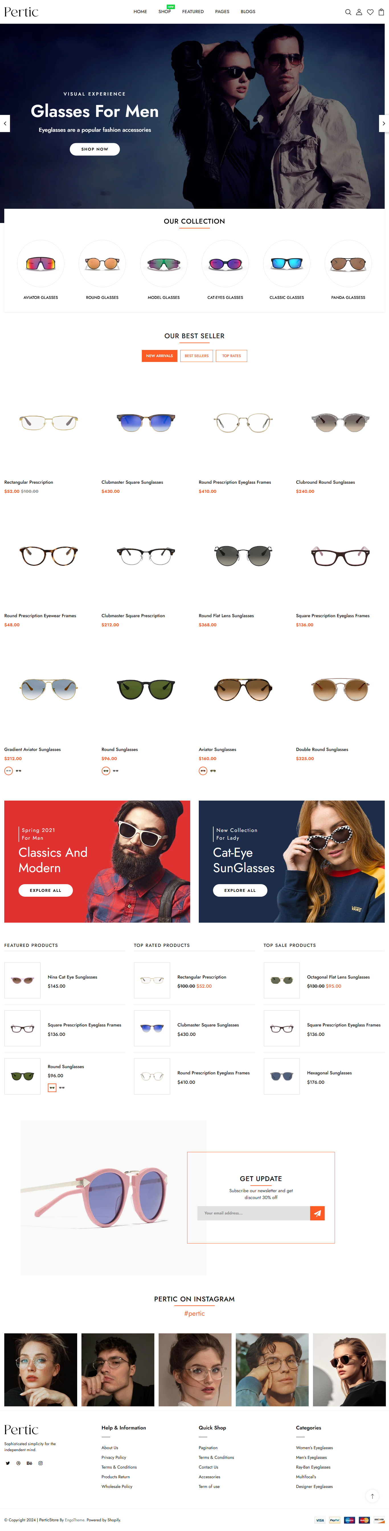 Pertic - Modern EyeGlasses