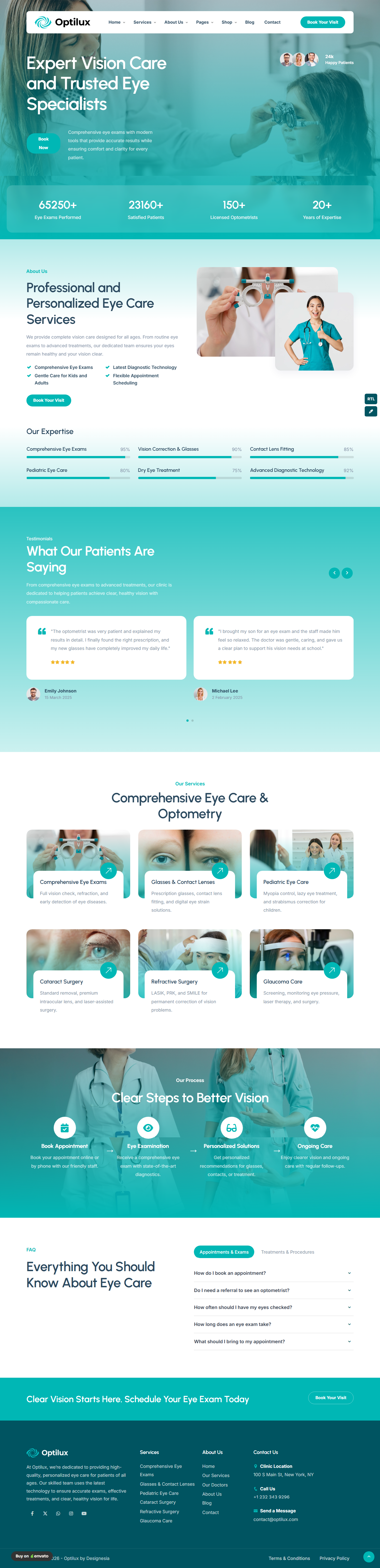 Optilux - Eye Care Clinic Optometrist and Optical Store