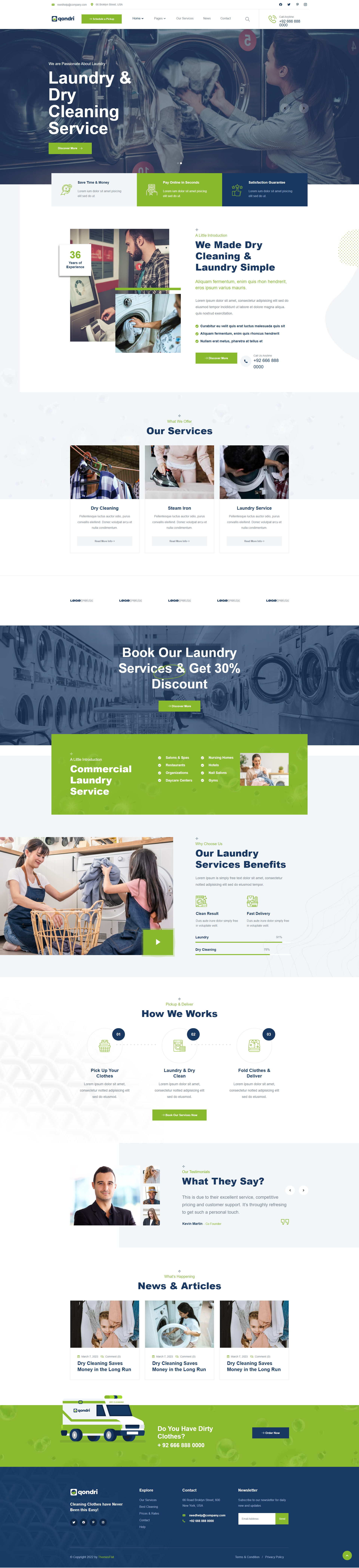 Qondri - Dry Cleaning & Laundry