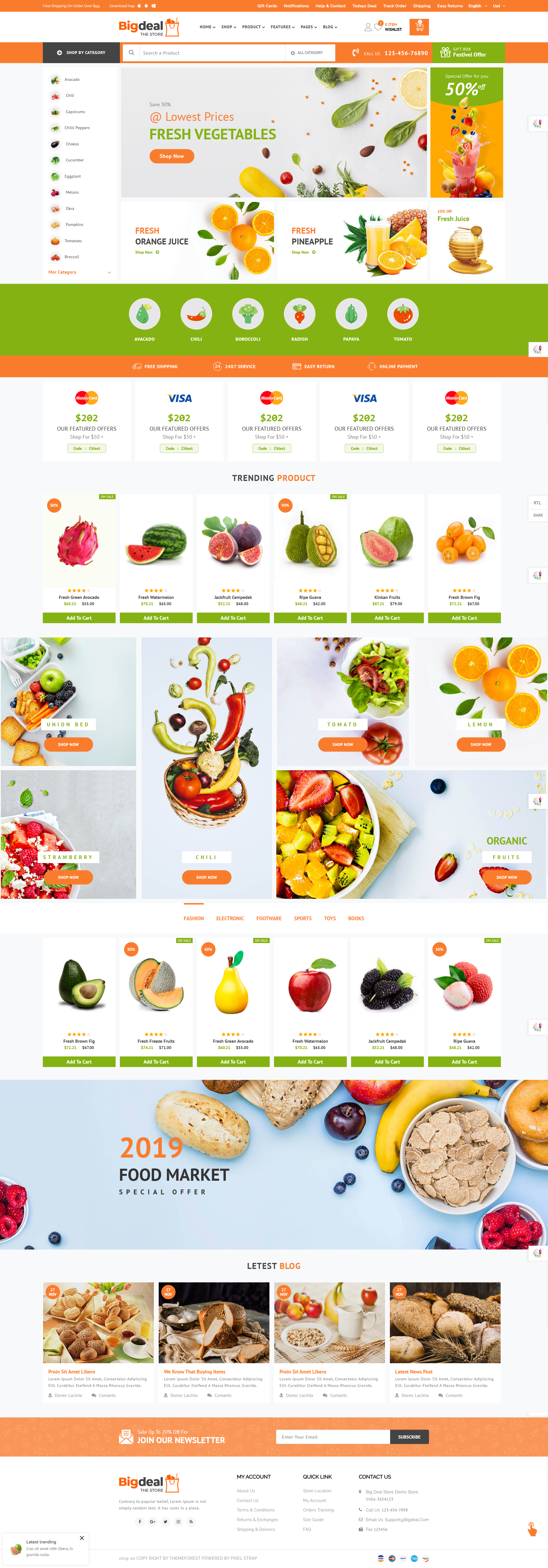 Bigdeal-Fruits & Vegetable