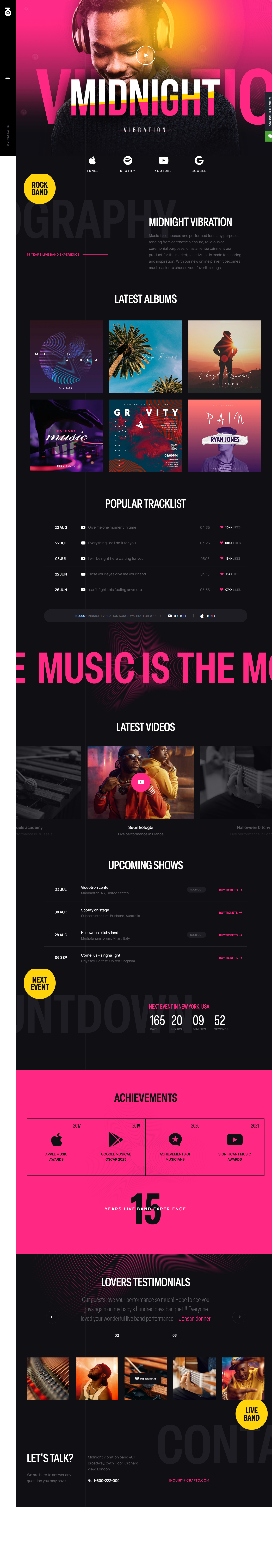 Crafto - Music Theme