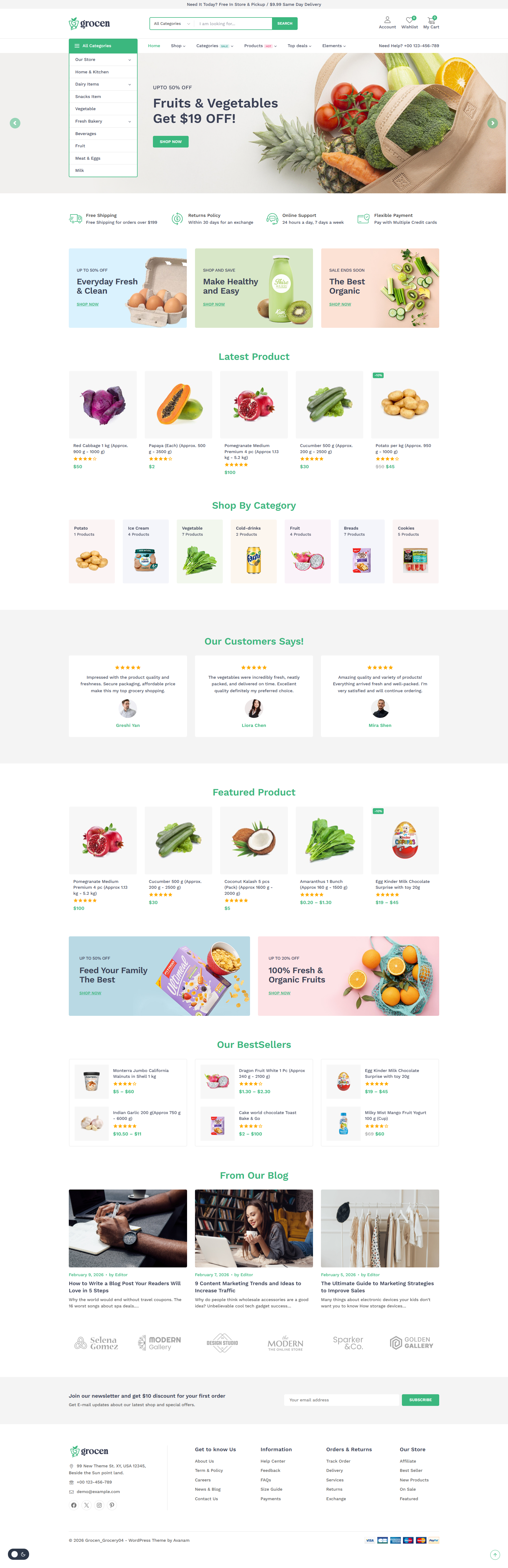 Grocen - Grocery Supermarket 4