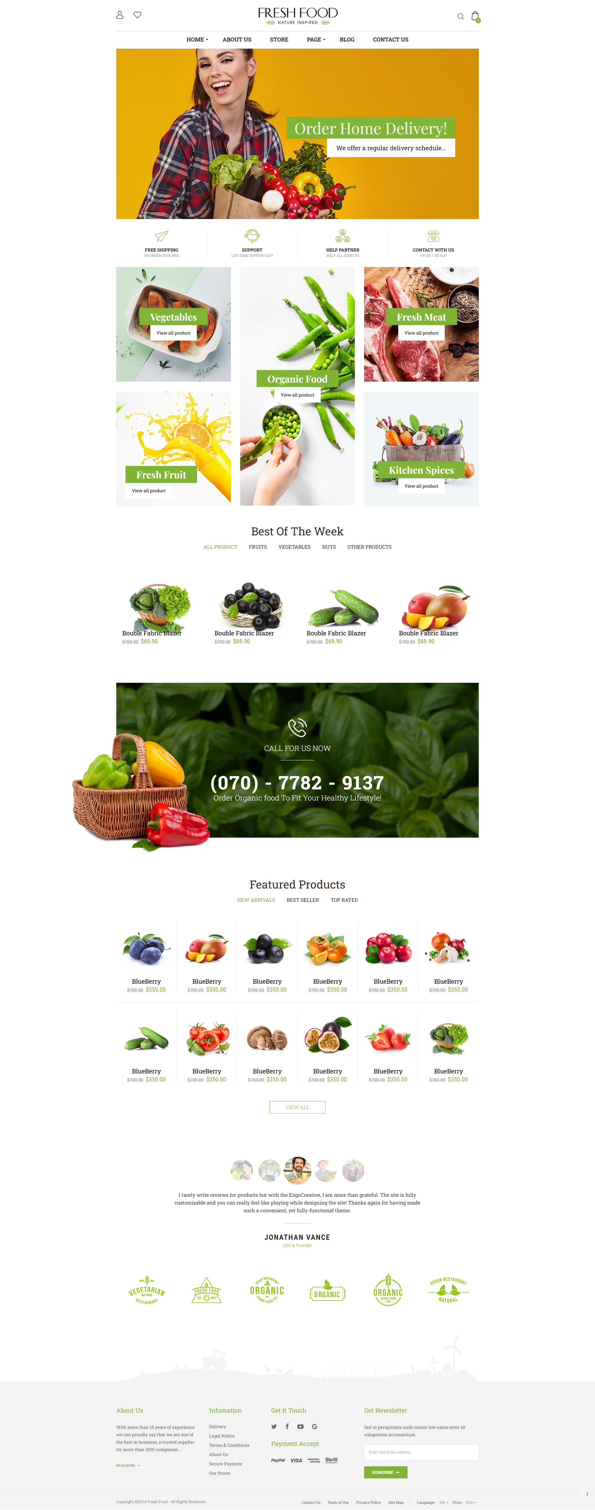 Fresh Food – Organic Food 4