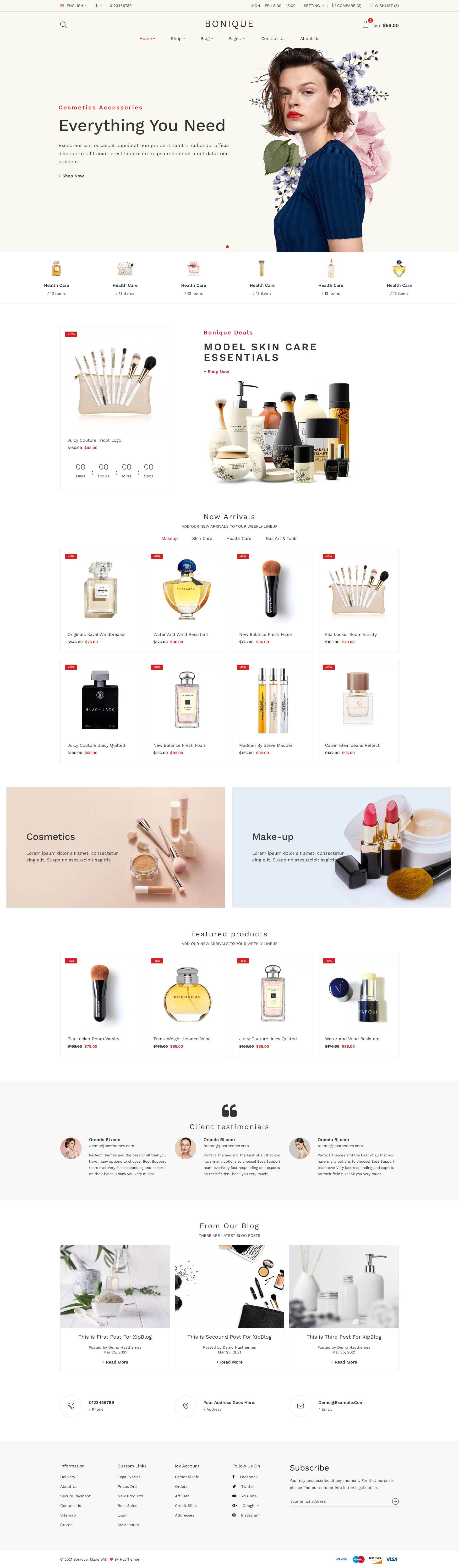 Bonique - Beauty & Cosmetic 3