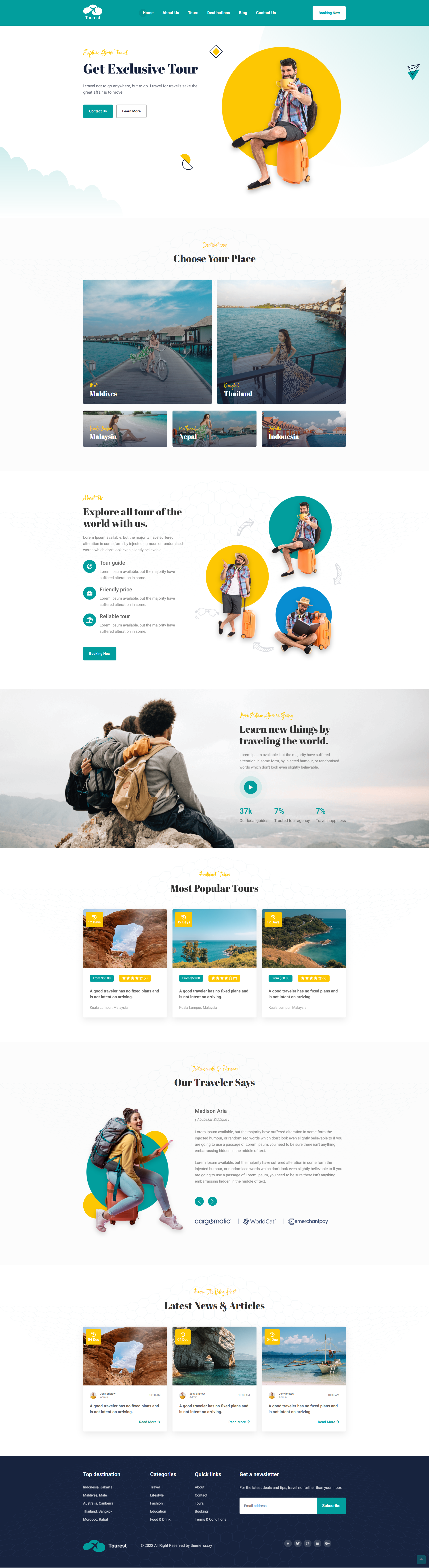 Tourest-Tour & Travels Agency