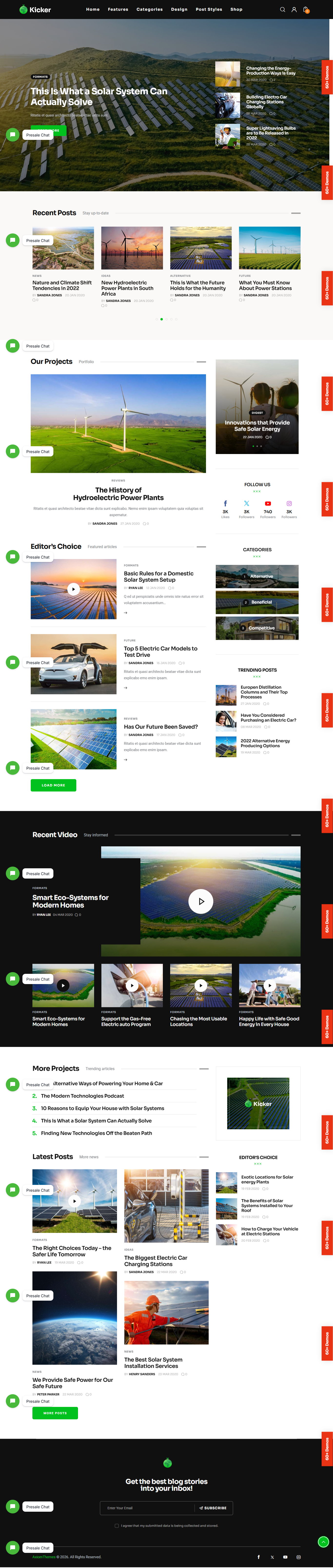 Kicker - Blog lifstyle