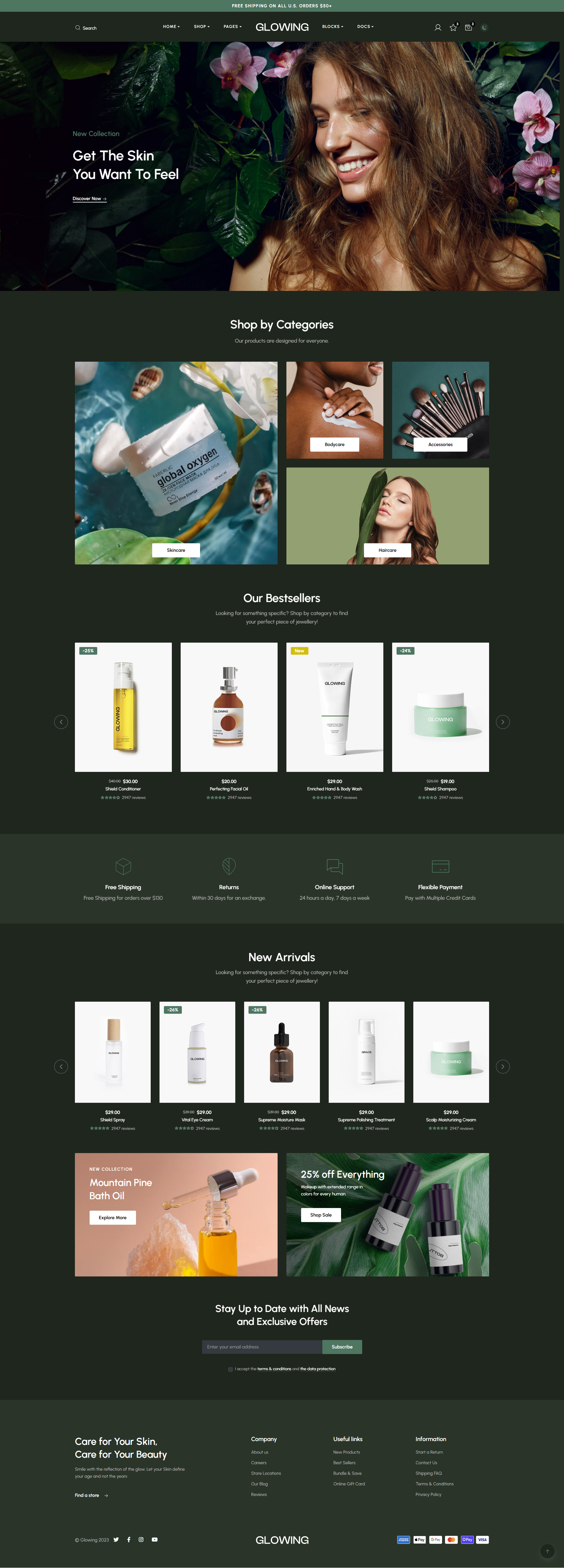 Glowing – Beauty & Cosmetics 5