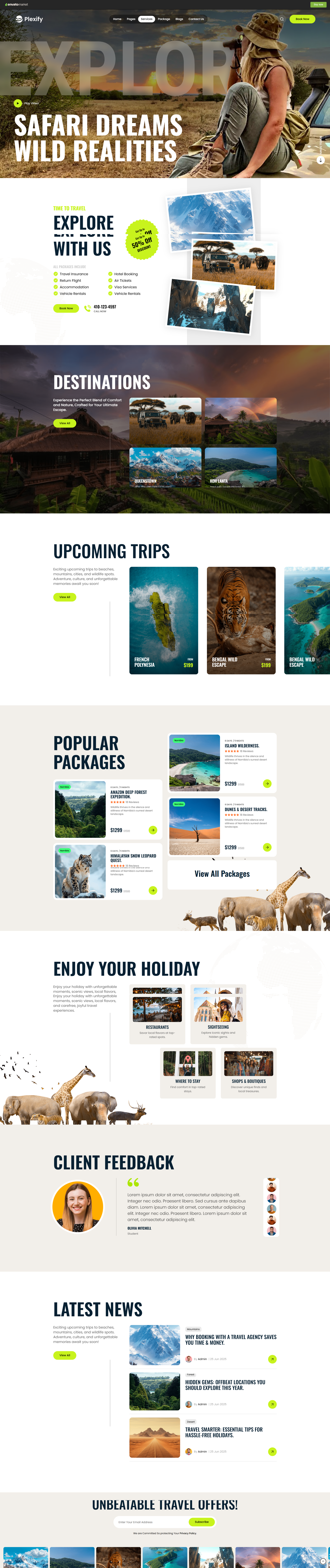 Plexify-Travel Agency