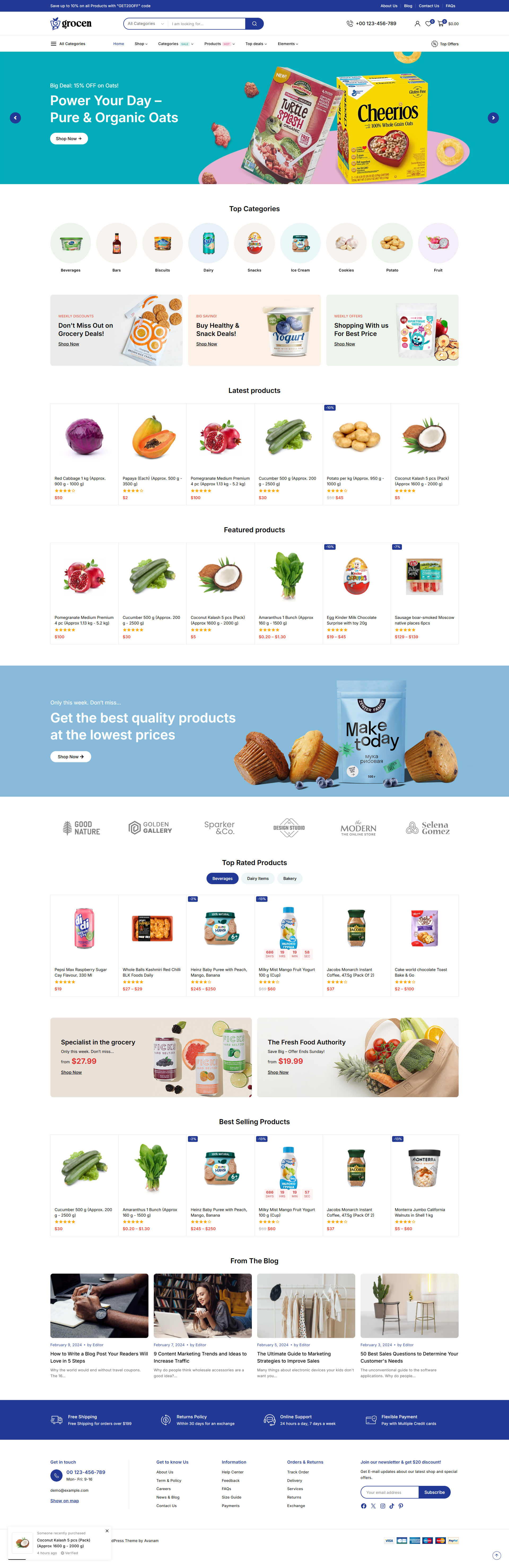 Grocen - Grocery Supermarket 3