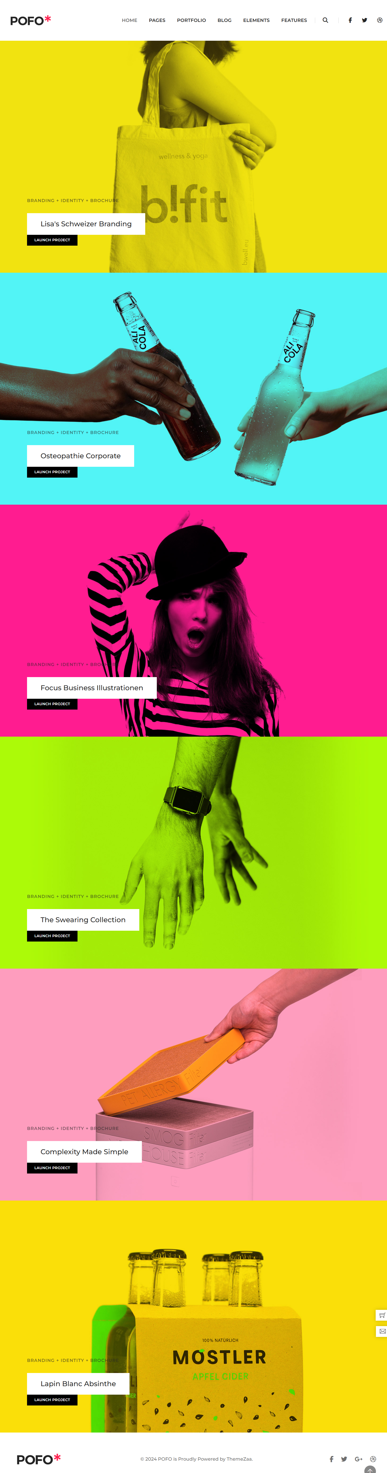 Pofo- Parallax Portfolio