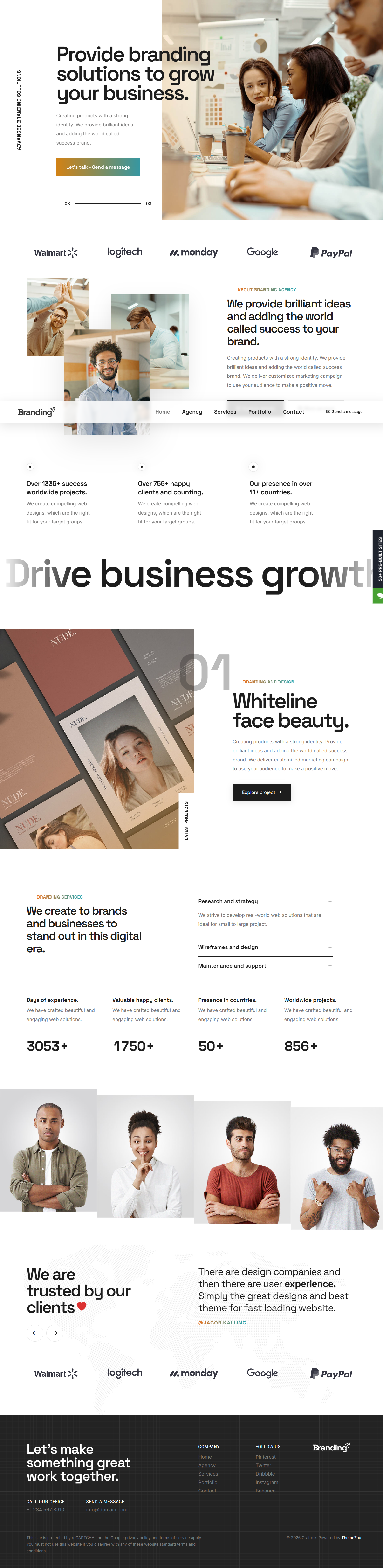 Crafto - Branding Theme