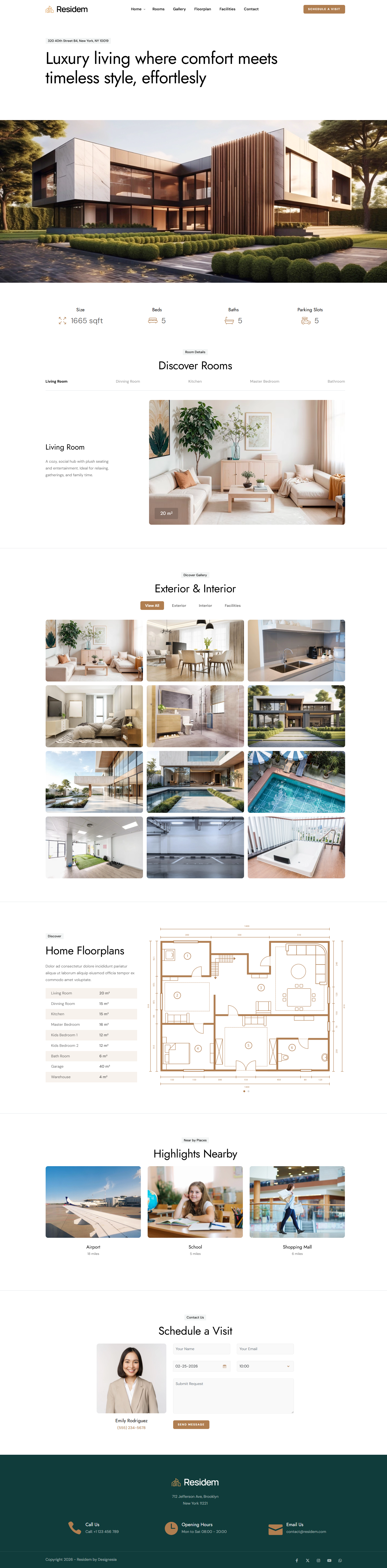 Residem - Single Property Theme 4