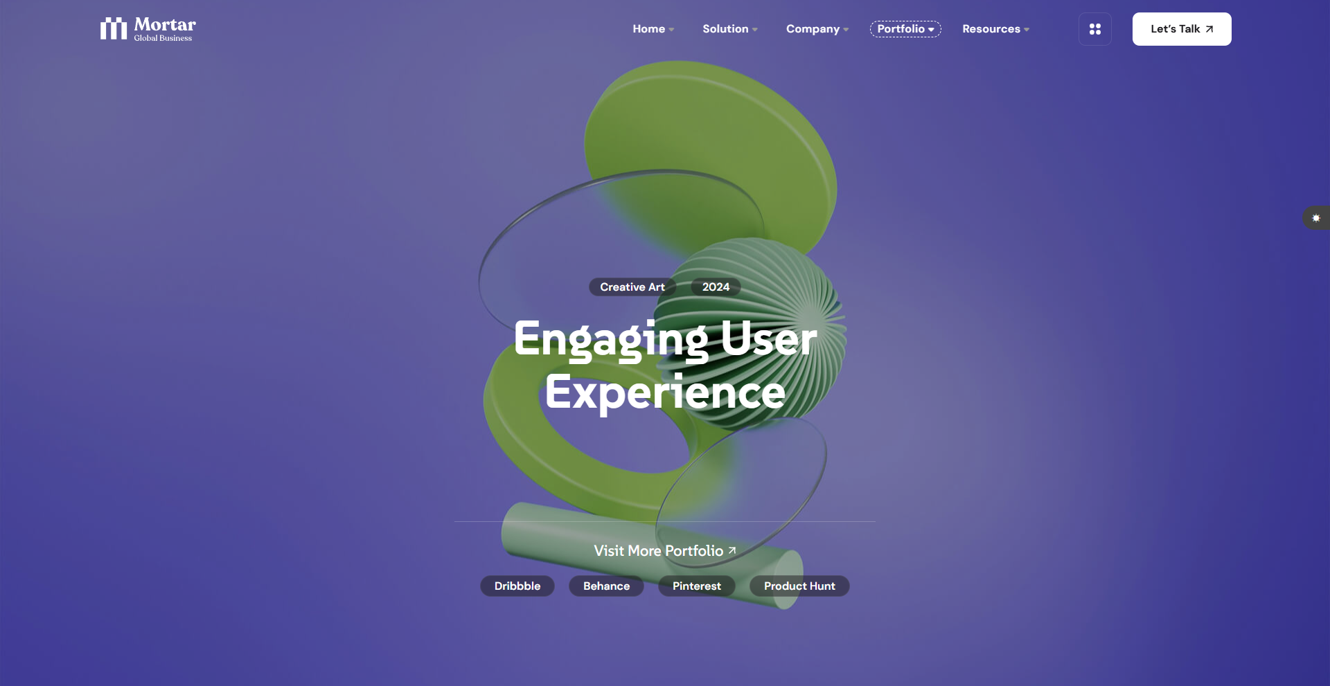 Mortar-Vertical Slider