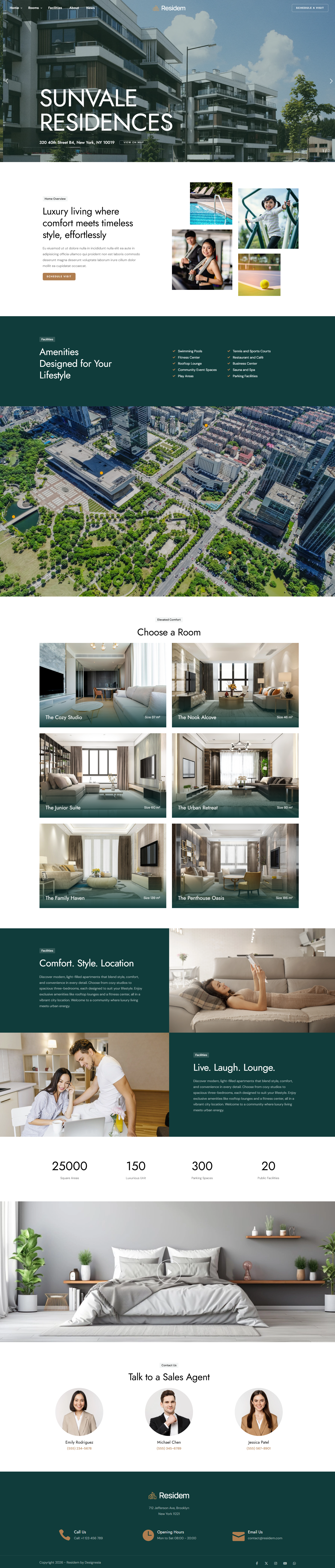 Residem - Apartment Theme 1