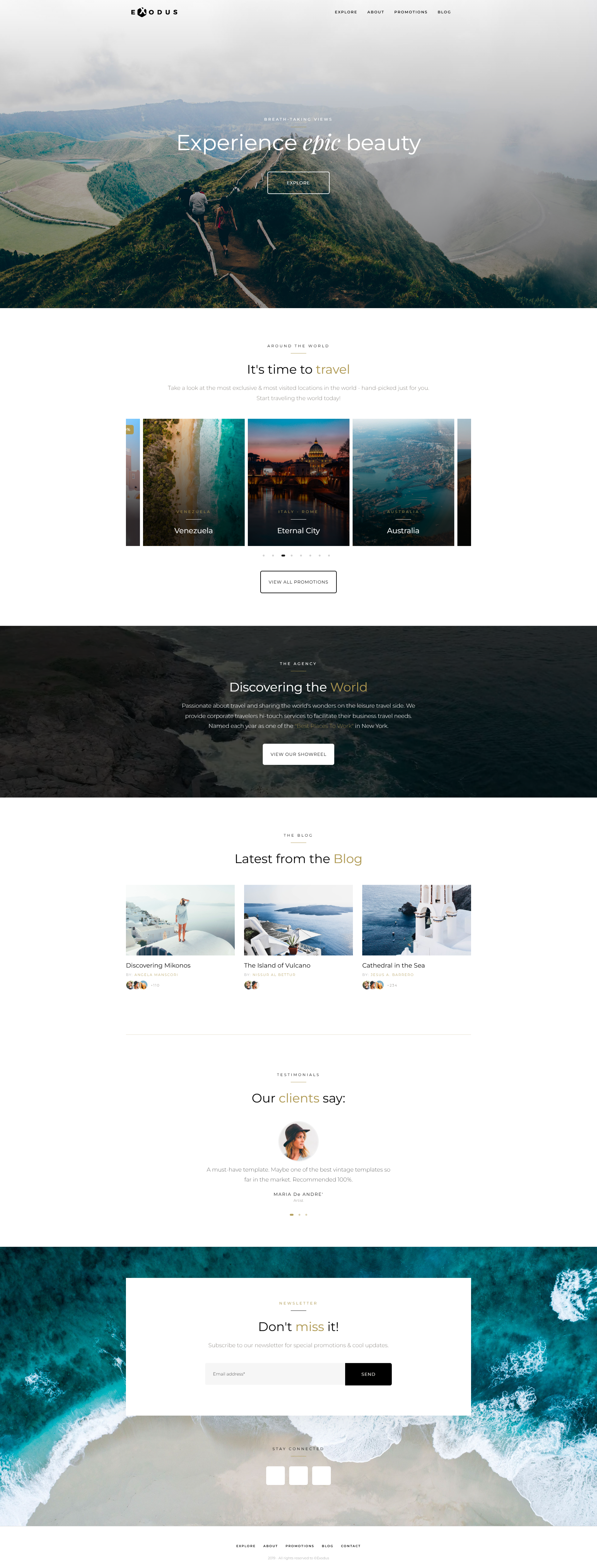 Exodus-Travel Agency