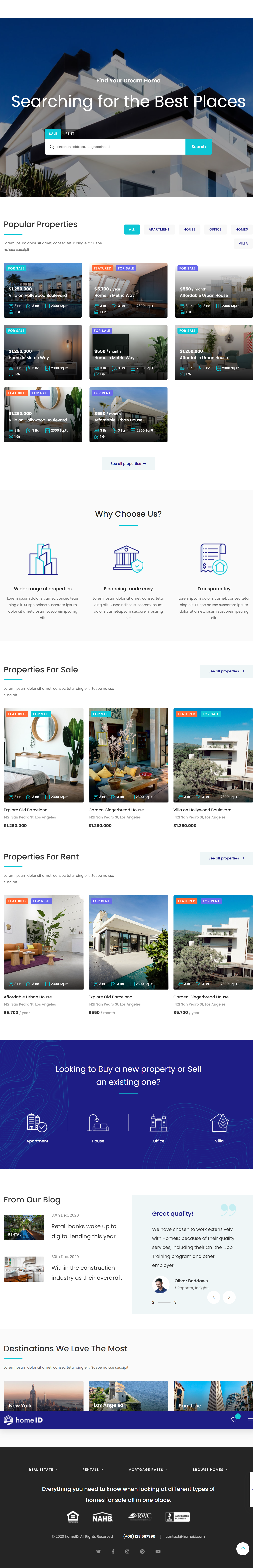 HomeID- Real Estate - Theme Forest 2