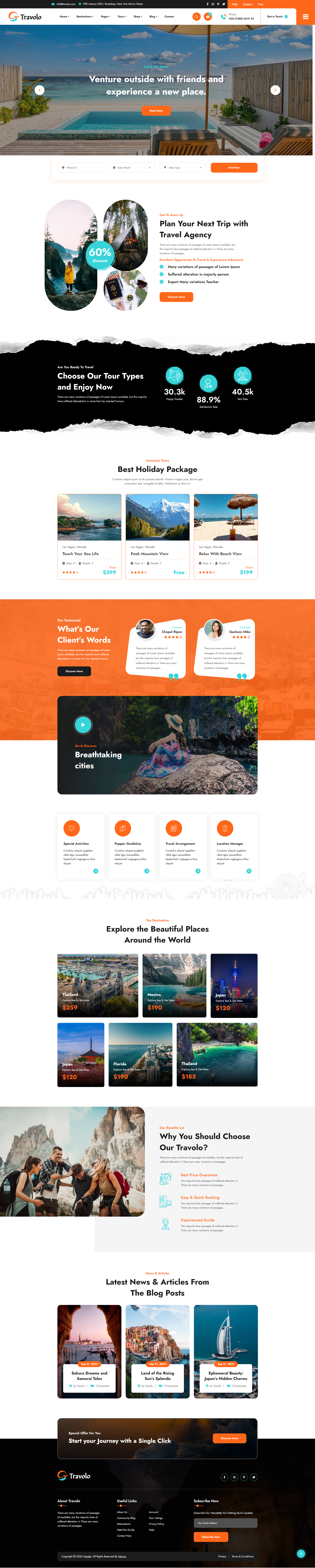 Travolo - Travel Agency & Tour Booking 4