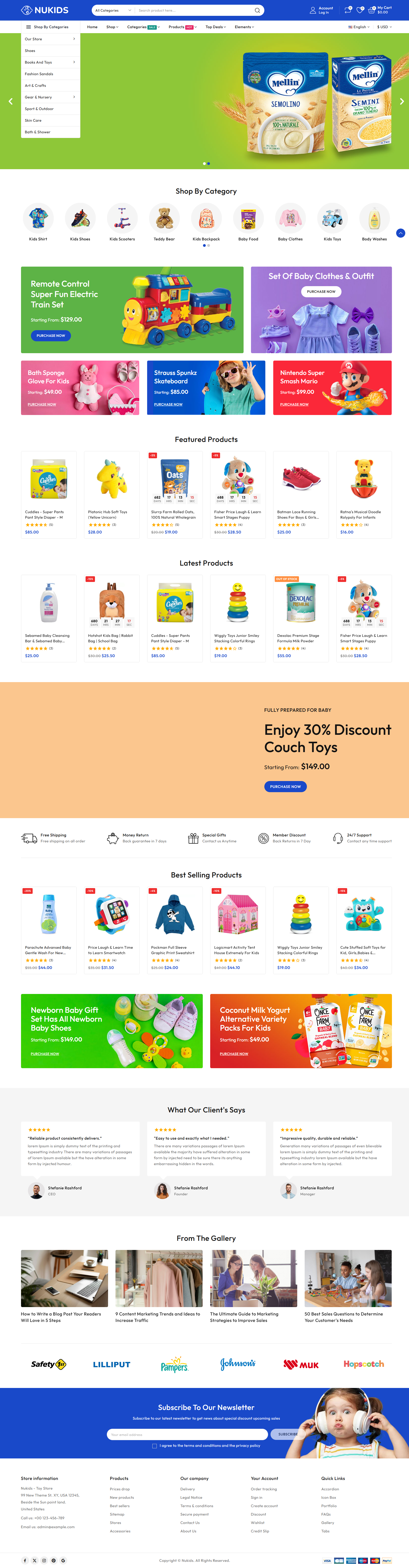 Nukids - Kids Fashion & Toys Store