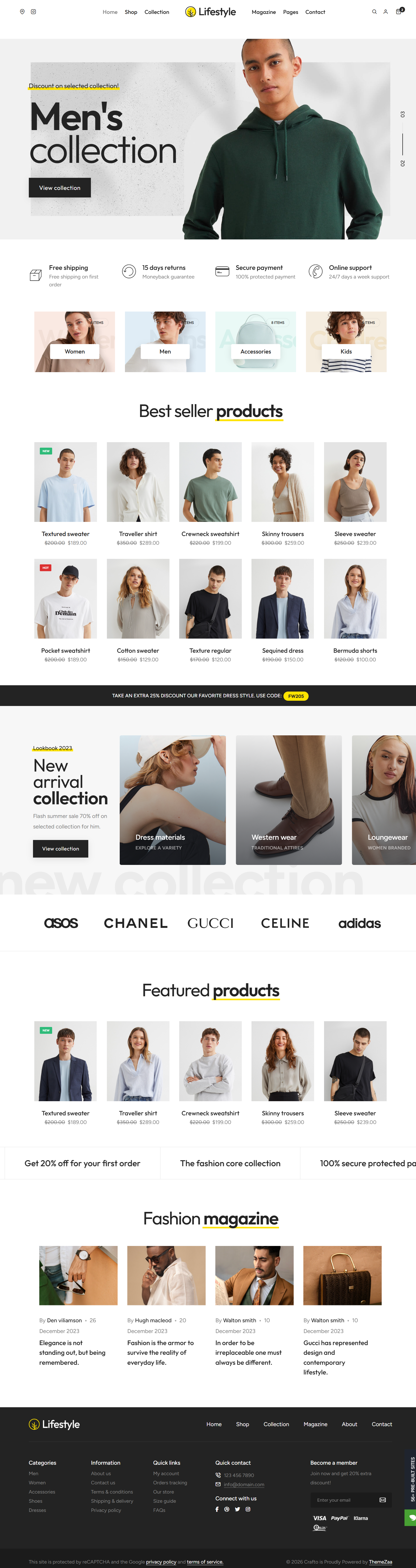 Crafto - Fashion Theme